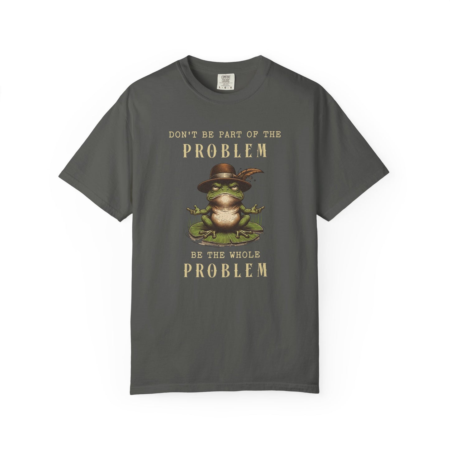 Funny Frog T-Shirt Retro Self Care Froggy Meme Shirt Vintage Frog And Toad Aesthetic Frog Lover Gift For Her Birthday Viral Trendy Shirt T-Shirt Printify Pepper S