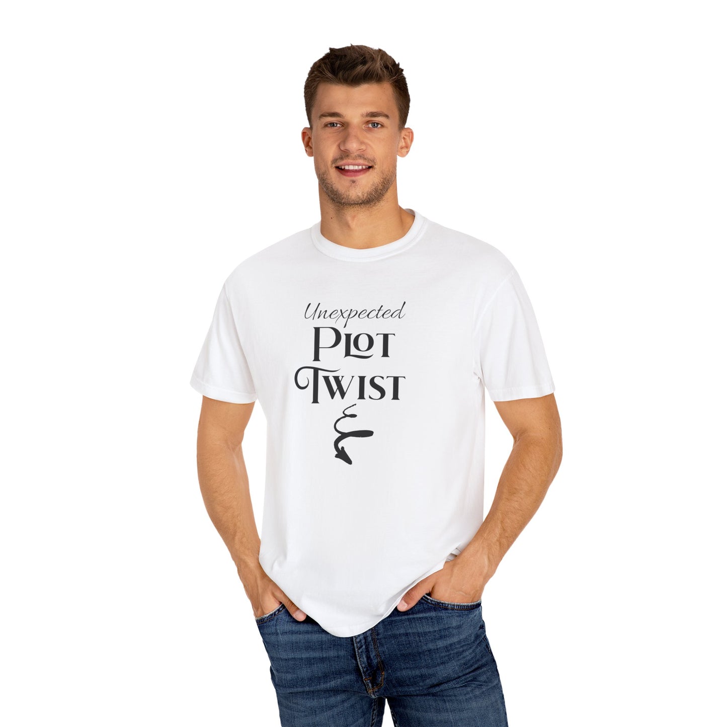 Plot Twist T-Shirt Author Shirt Pregnancy Announcement For Expecting Blog Writers Journalists Gift For Her Baby Shower Gift Baby Reveal T-Shirt Printify