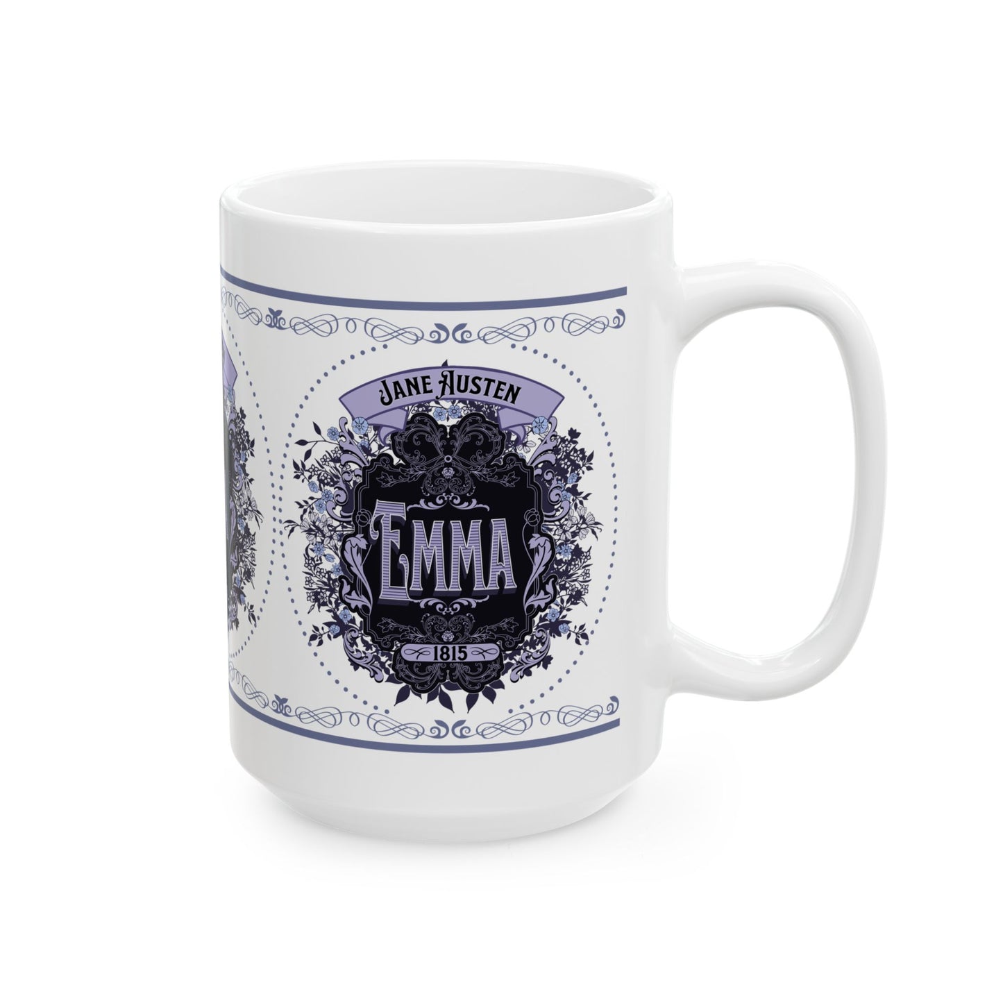 Jane Austen Emma Coffee Mug Historical Romance Reader Gift For Book Lover Light Academia Bookclub Gift For Birthday Mom Her Christmas Gift Mug Printify