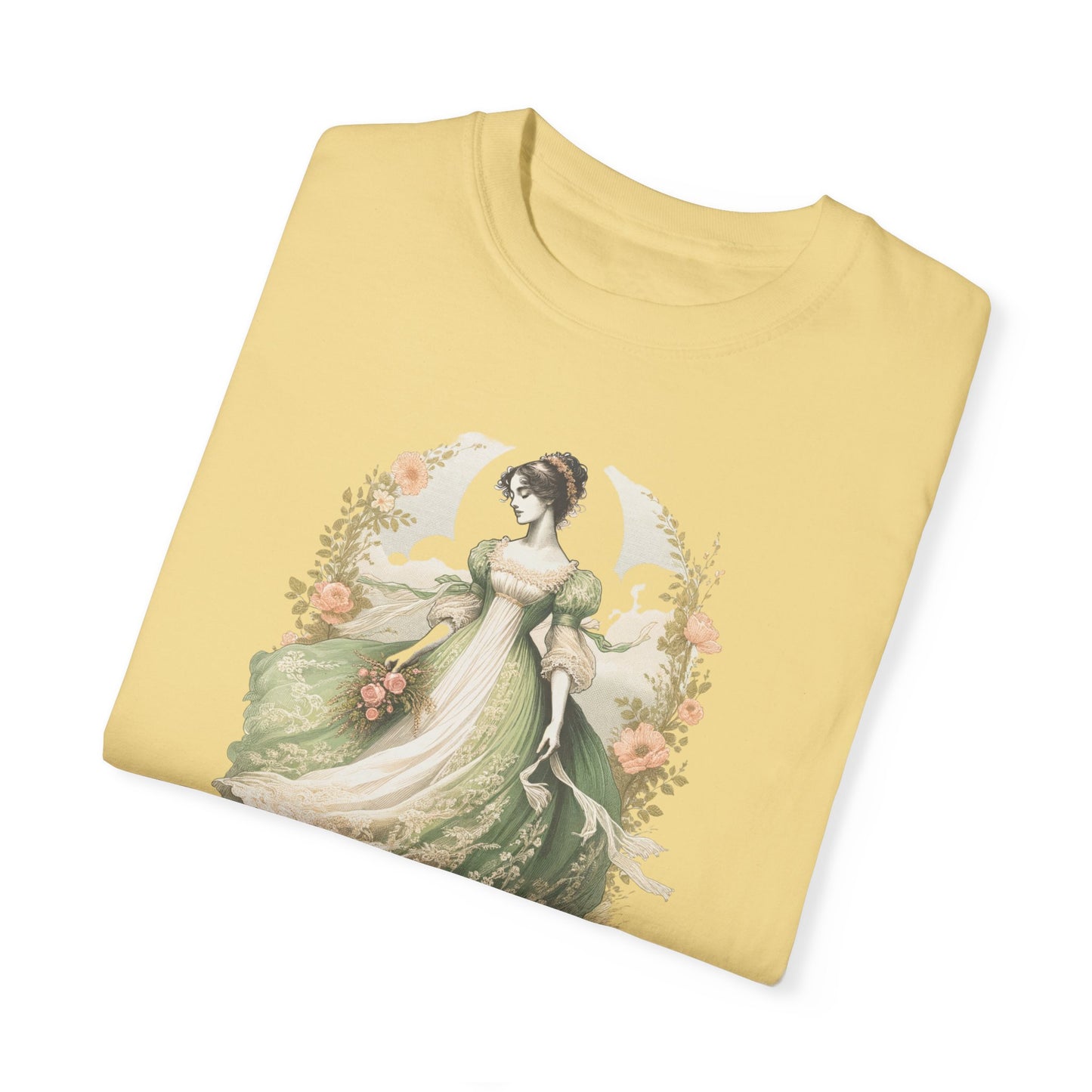 Jane Austen T-Shirt 250th Anniversary Gift For Her Birthday Historical Romance Tee Bookish Literary Gift Bookclub Booknerd Book Lover Shirt T-Shirt Printify