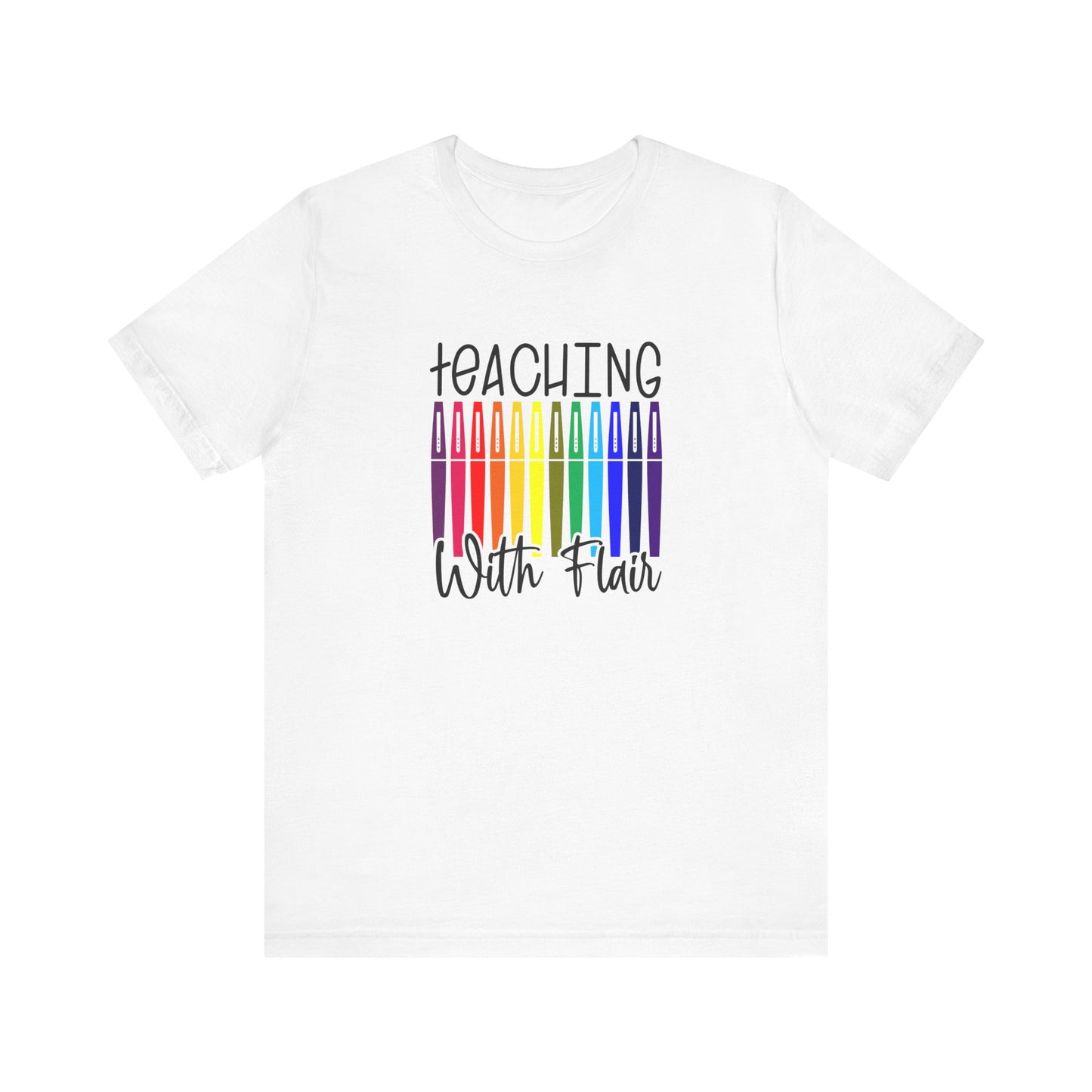 Cute Teacher TShirt Gift, Education Tee, Elementary School Teacher Appreciation, Funny Back To School Shirt, Teacher T-Shirt, Teacher Tee, T-Shirt Printify White XS