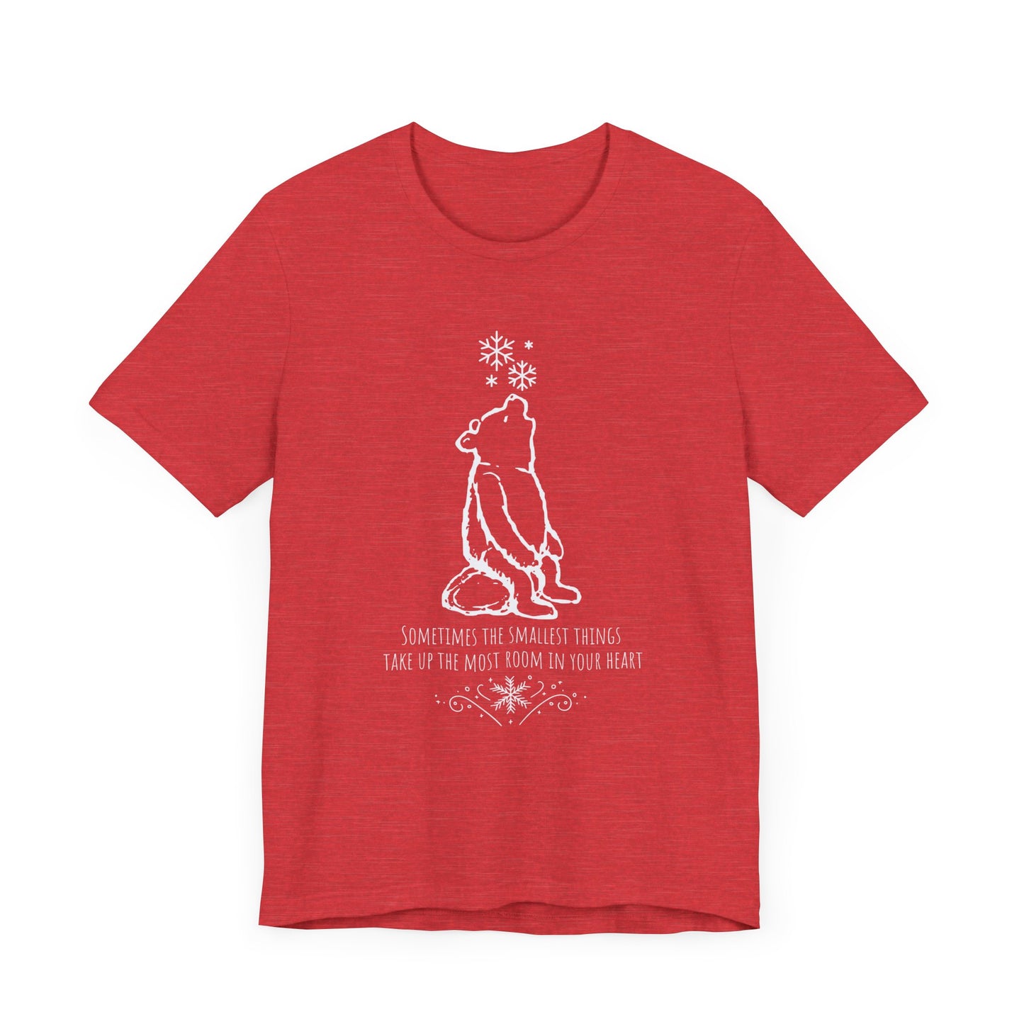Winnie The Pooh Christmas Shirt, Pooh Bear Holiday T-Shirt, Family Matching Christmas Vacation Tshirts, A.A. Milne Shirt, Book Lover Gifts T-Shirt Printify