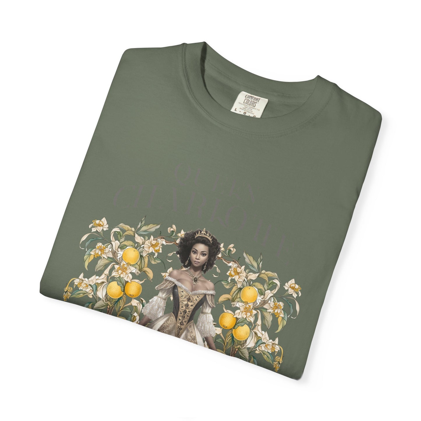 Queen Charlotte T-Shirt Literary Regency Period Tee Historical Drama Series Watching Spilling The Tea Theme Gift for Her Birthday Christmas