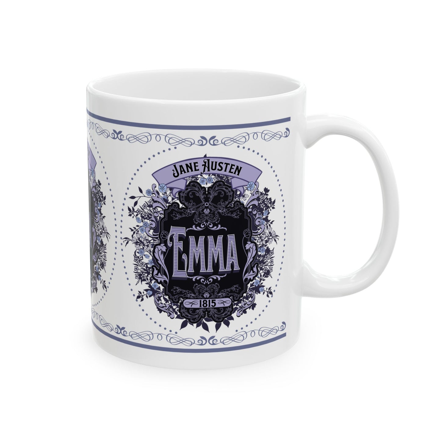 Jane Austen Emma Coffee Mug Historical Romance Reader Gift For Book Lover Light Academia Bookclub Gift For Birthday Mom Her Christmas Gift Mug Printify