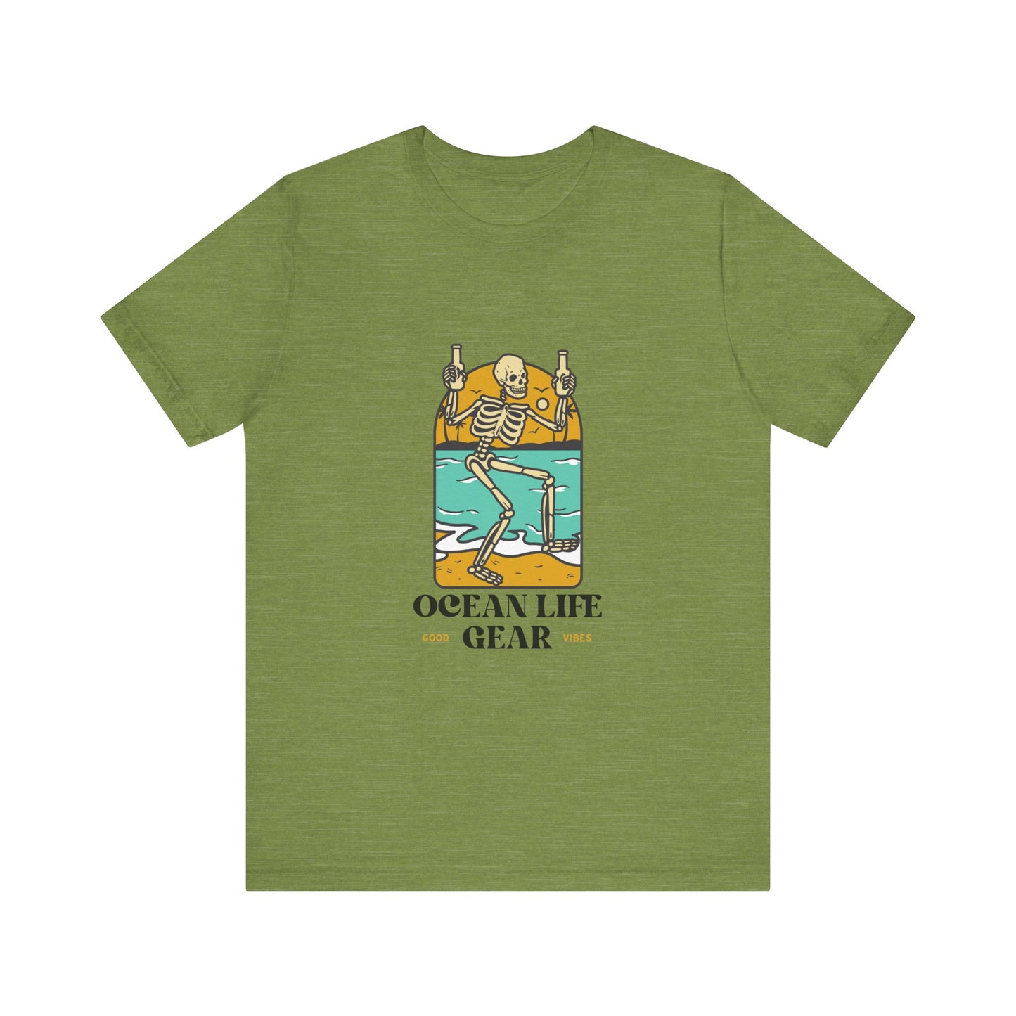 Scuba Diving Gift, Snorkel Tee, Scuba Diving Shirt, Scuba Diver Gift, Ocean Lover TShirt, Gifts For Snorkeler Scuba Divers, Ocean Life Gear T-Shirt Printify Heather Green XS