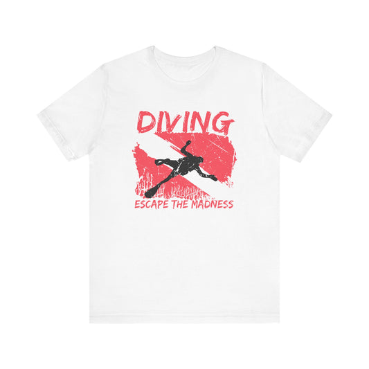 Scuba Diving Gift, Scuba Diving Shirt, Scuba Diver Gift, Diver TShirt, Gifts For Scuba Divers, Ocean Scuba Diving Shirt, Ocean Life Gear T-Shirt Printify White XS