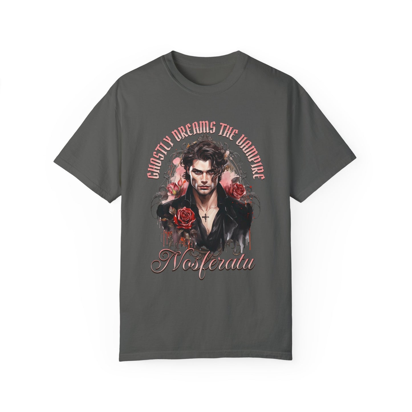 Vampire Nosferatu TShirt Dark Romance Gift For Vampire Lovers Mystic Falls Shirt Halloween Gift For Her Party Paranormal Romance Reader Gift T-Shirt Printify