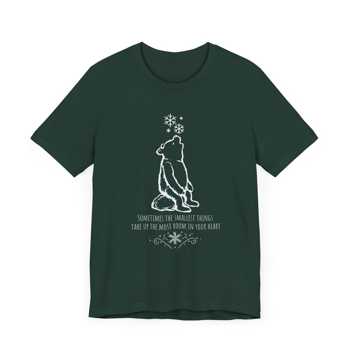 Winnie The Pooh Christmas Shirt, Pooh Bear Holiday T-Shirt, Family Matching Christmas Vacation Tshirts, A.A. Milne Shirt, Book Lover Gifts T-Shirt Printify