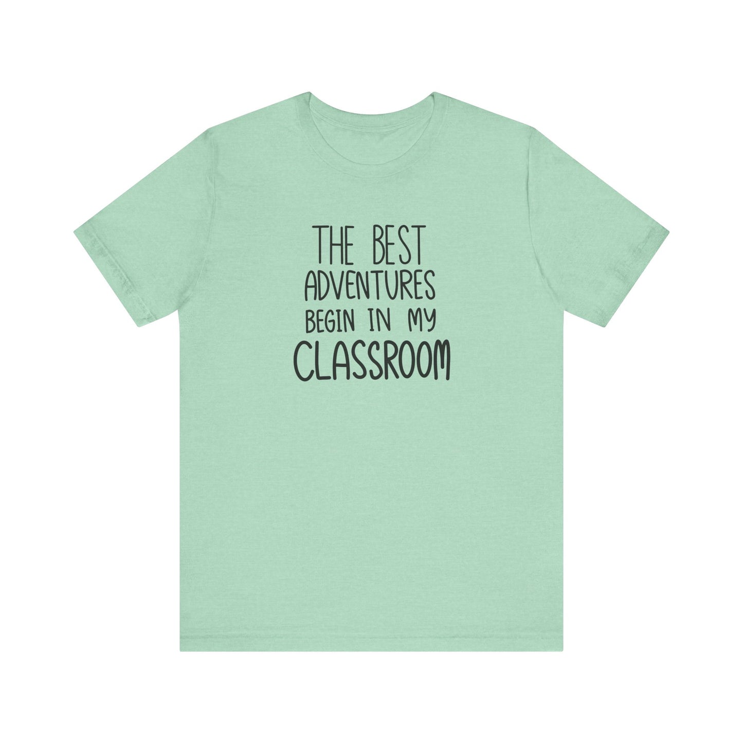 Cute Teacher TShirt Gift, Education Tee, Elementary School Teacher Appreciation, Funny Back To School Shirt, Teacher T-Shirt, Teacher Love T-Shirt Printify Heather Mint XS