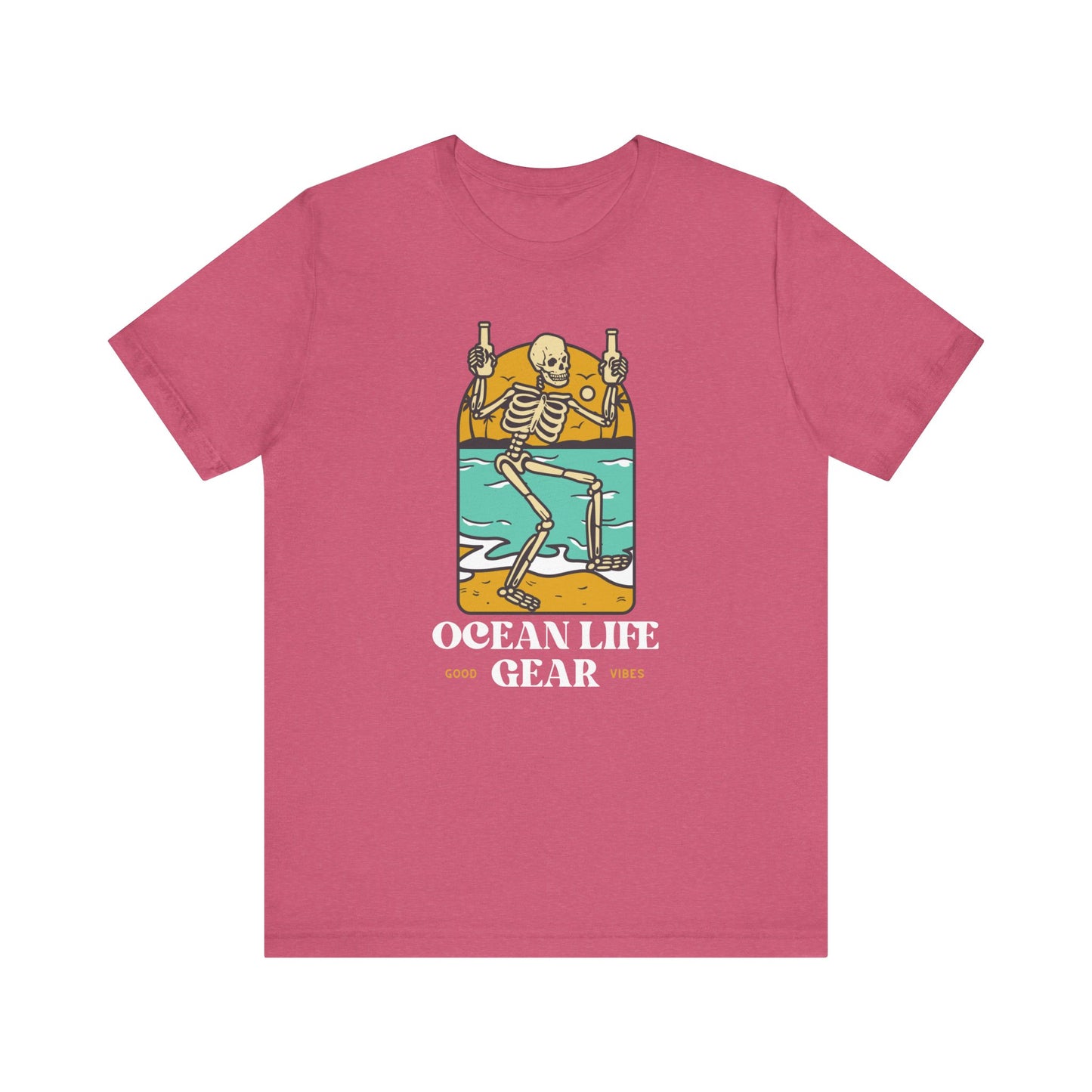 Scuba Diving Gift, Snorkel Tee, Scuba Diving Shirt, Scuba Diver Gift, Ocean Lover TShirt, Gifts For Snorkeler Scuba Divers, Ocean Life Gear T-Shirt Printify Heather Raspberry XS
