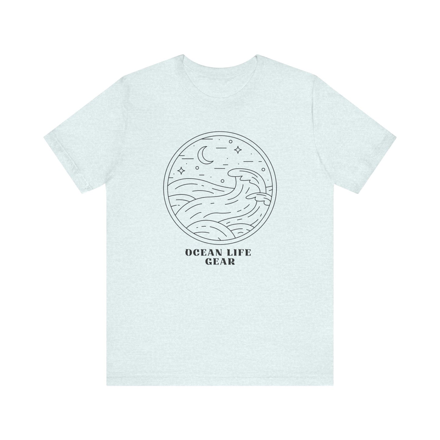 Scuba Diving Gift, Snorkel Tee, Scuba Diving Shirt, Scuba Diver Gift, Ocean Lover TShirt, Gifts For Snorkeler Scuba Divers, Ocean Life Gear T-Shirt Printify Heather Ice Blue XS