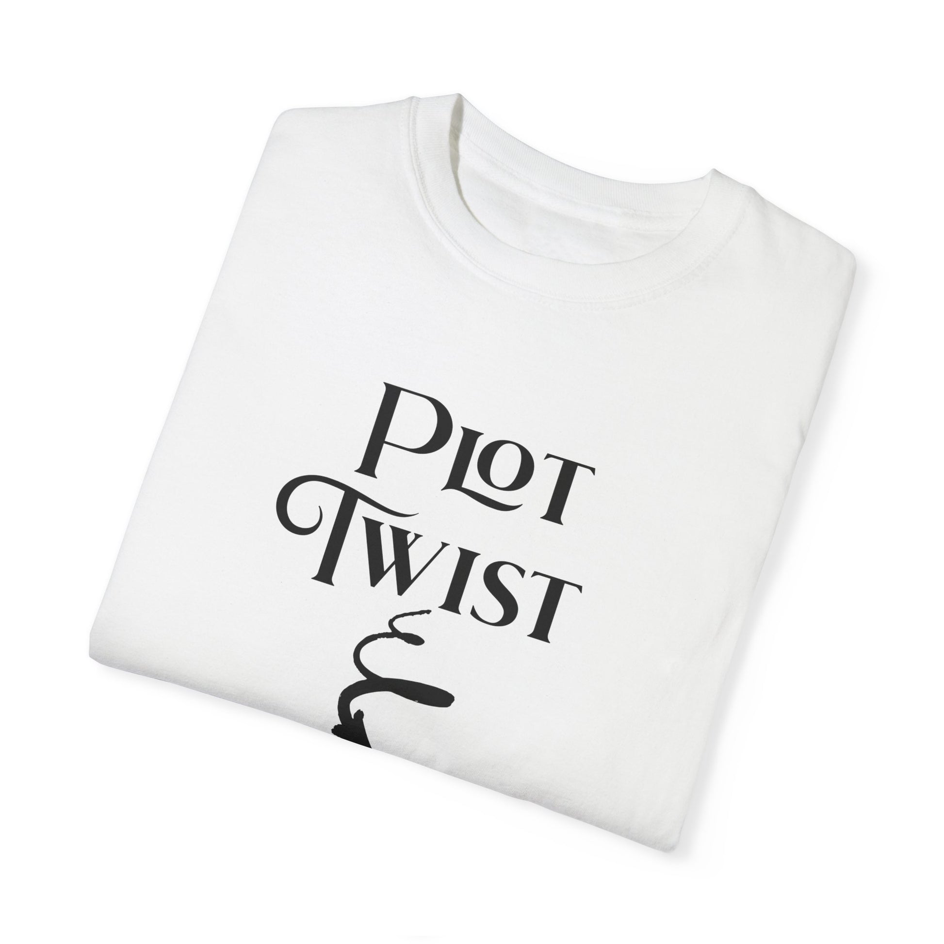 Plot Twist T-Shirt Author Shirt Pregnancy Announcement For Expecting Blog Writers Journalists Gift For Her Baby Shower Gift Baby Reveal T-Shirt Printify