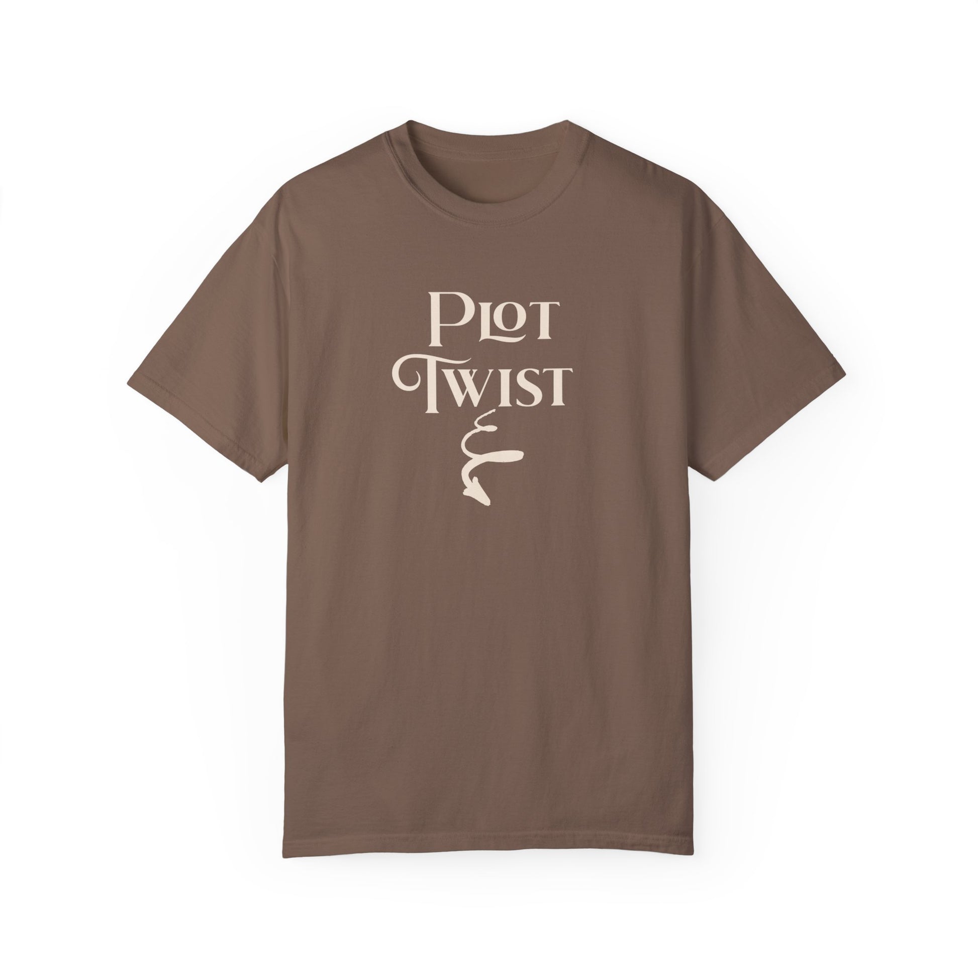 Plot Twist T-Shirt Author Shirt Pregnancy Announcement For Expecting Blog Writers Journalists Gift For Her Baby Shower Gift Baby Reveal T-Shirt Printify