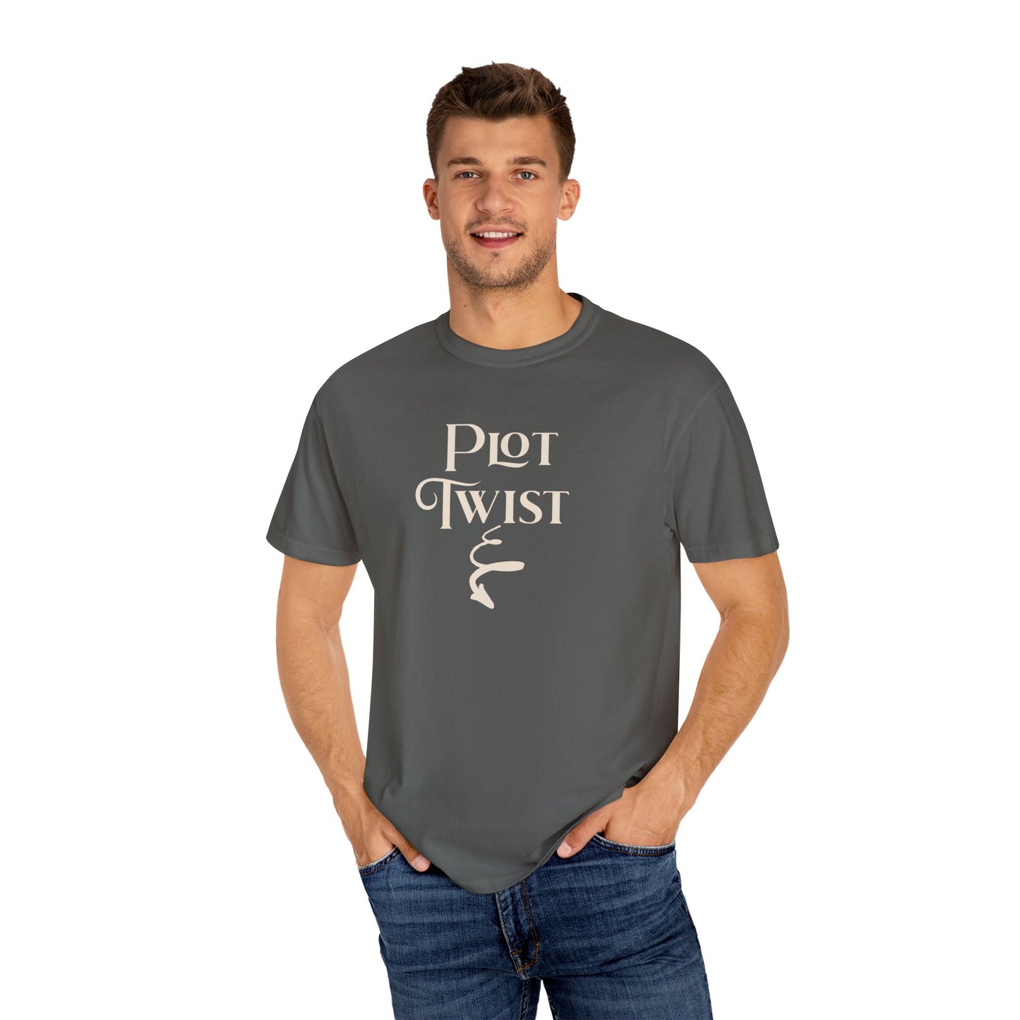 Plot Twist T-Shirt Author Shirt Pregnancy Announcement For Expecting Blog Writers Journalists Gift For Her Baby Shower Gift Baby Reveal T-Shirt Printify
