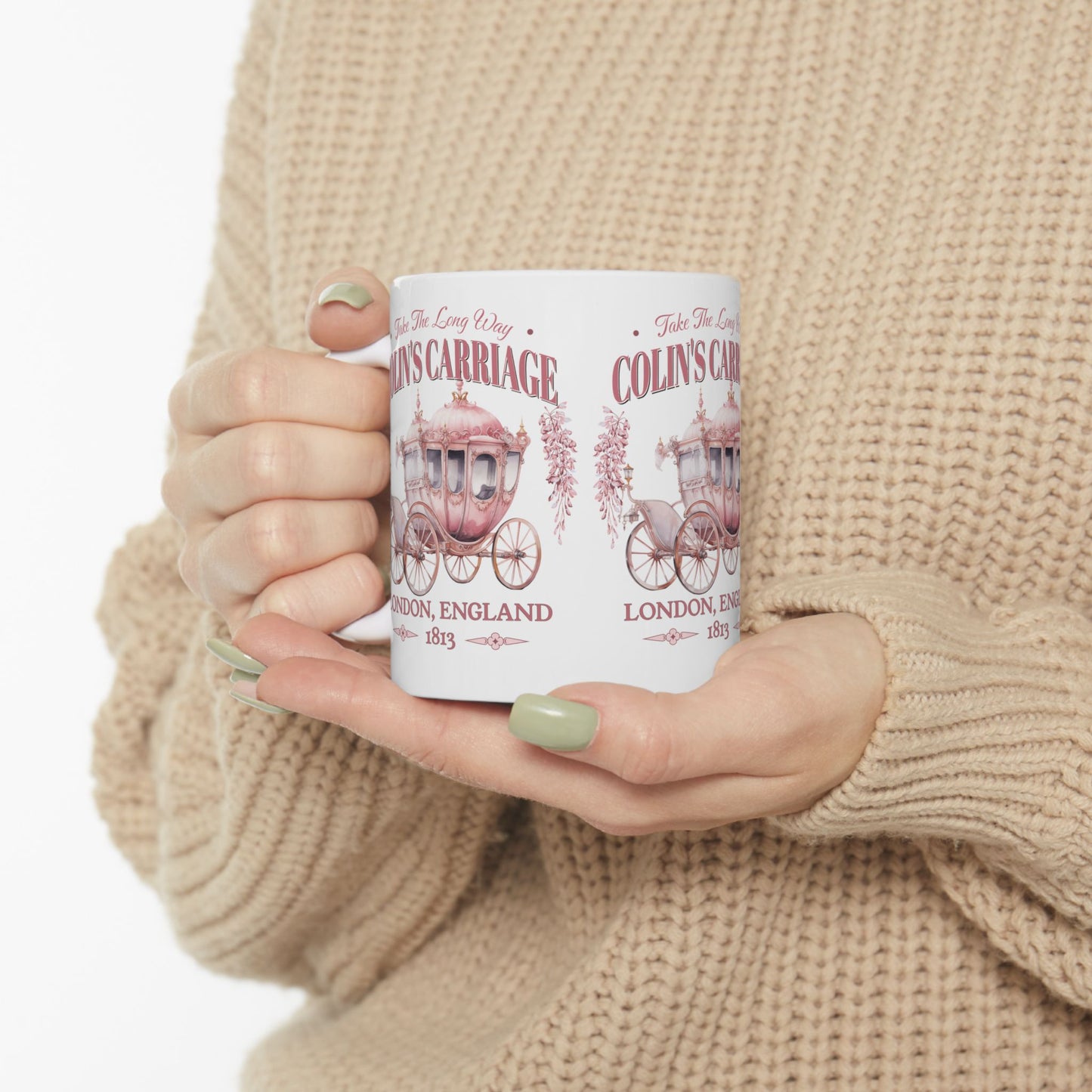 Colins Carriage Club Mug Regency England Ton Society Gift For Bridgeton Fan Historical Drama Penelope Romance Reader Gift Bookclub Gift Mug Printify