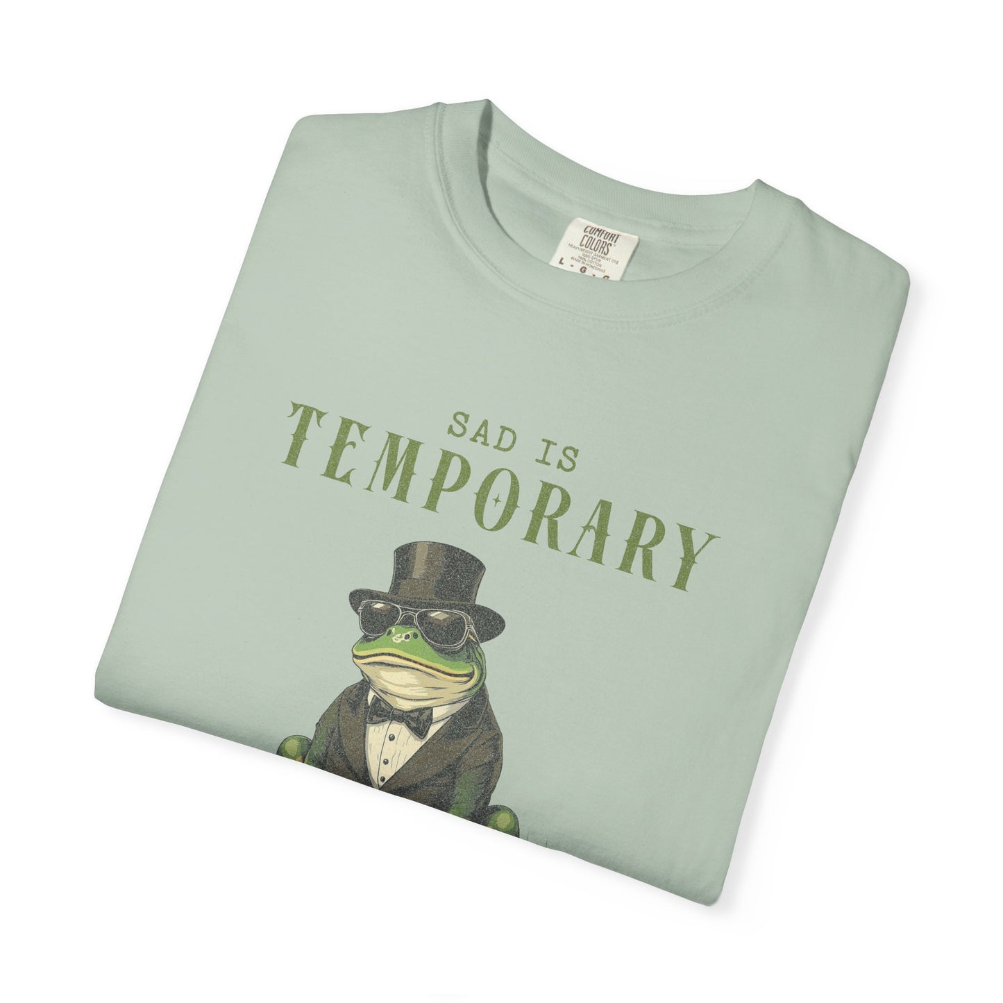 Funny Frog T-Shirt Retro Froggy Meme Shirt Vintage Frog And Toad Aesthetic Frog Lover Gift For Her Calm Vibes Birthday Viral Trendy Shirt T-Shirt Printify
