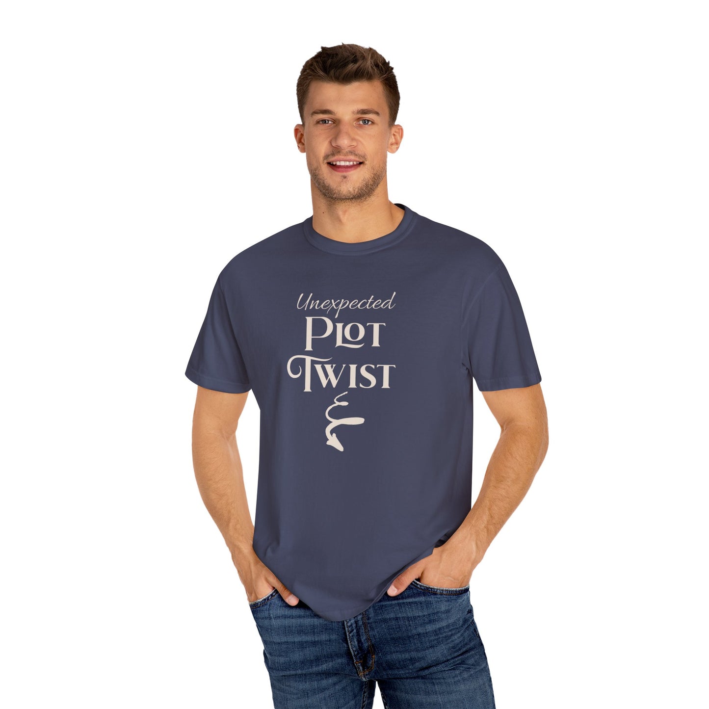 Plot Twist T-Shirt Author Shirt Pregnancy Announcement For Expecting Blog Writers Journalists Gift For Her Baby Shower Gift Baby Reveal T-Shirt Printify