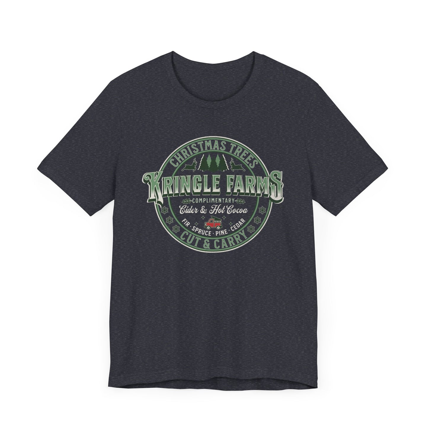 Christmas Tree Farm Shirt, Family Holiday Tradition Tree Cutting Shirt, Family Christmas Vacation Shirts, Christmas Tree Decorating Shirts T-Shirt Printify