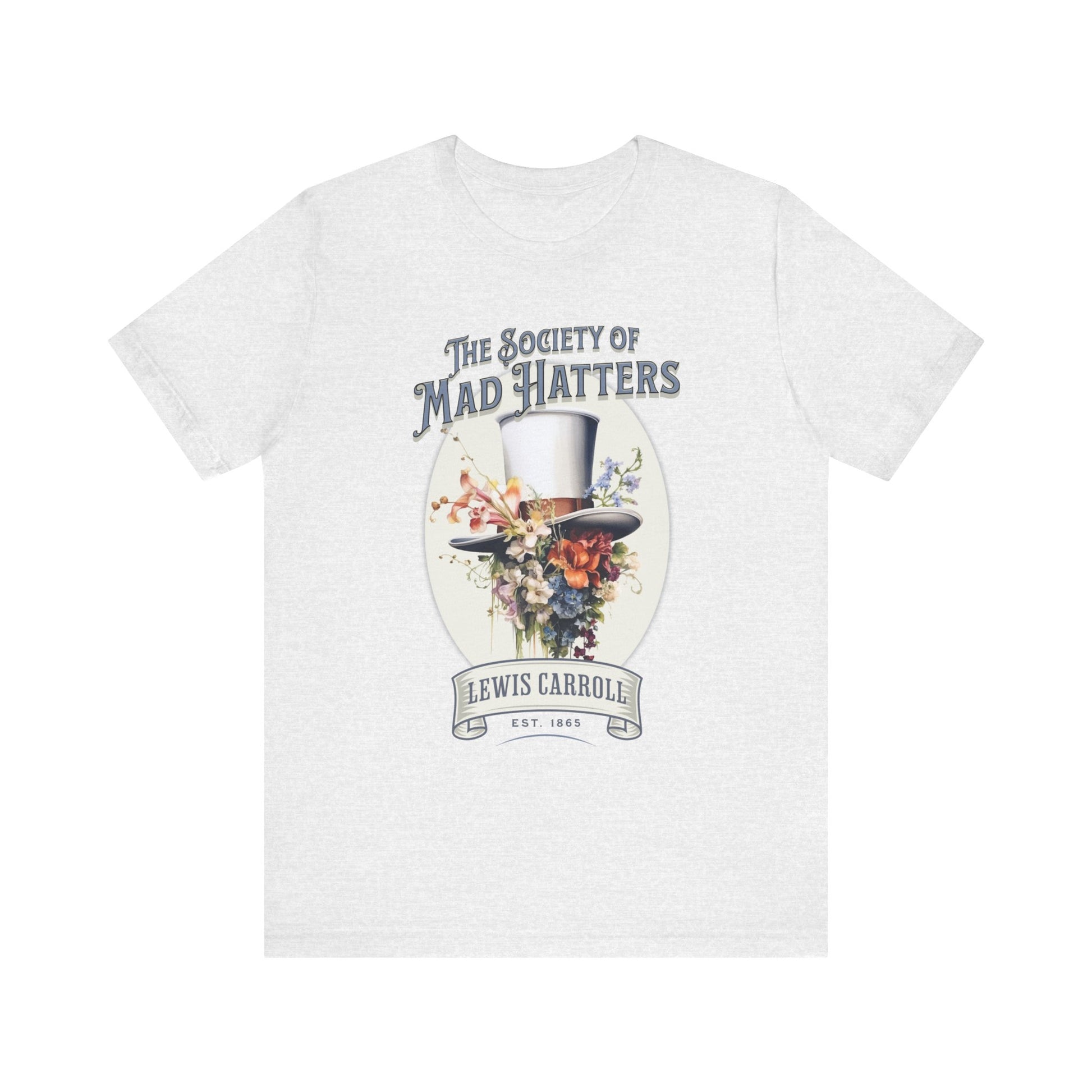 3001 Unisex Jersey Short Sleeve Tee Alice in Wonderland T-Shirt Printify Ash S