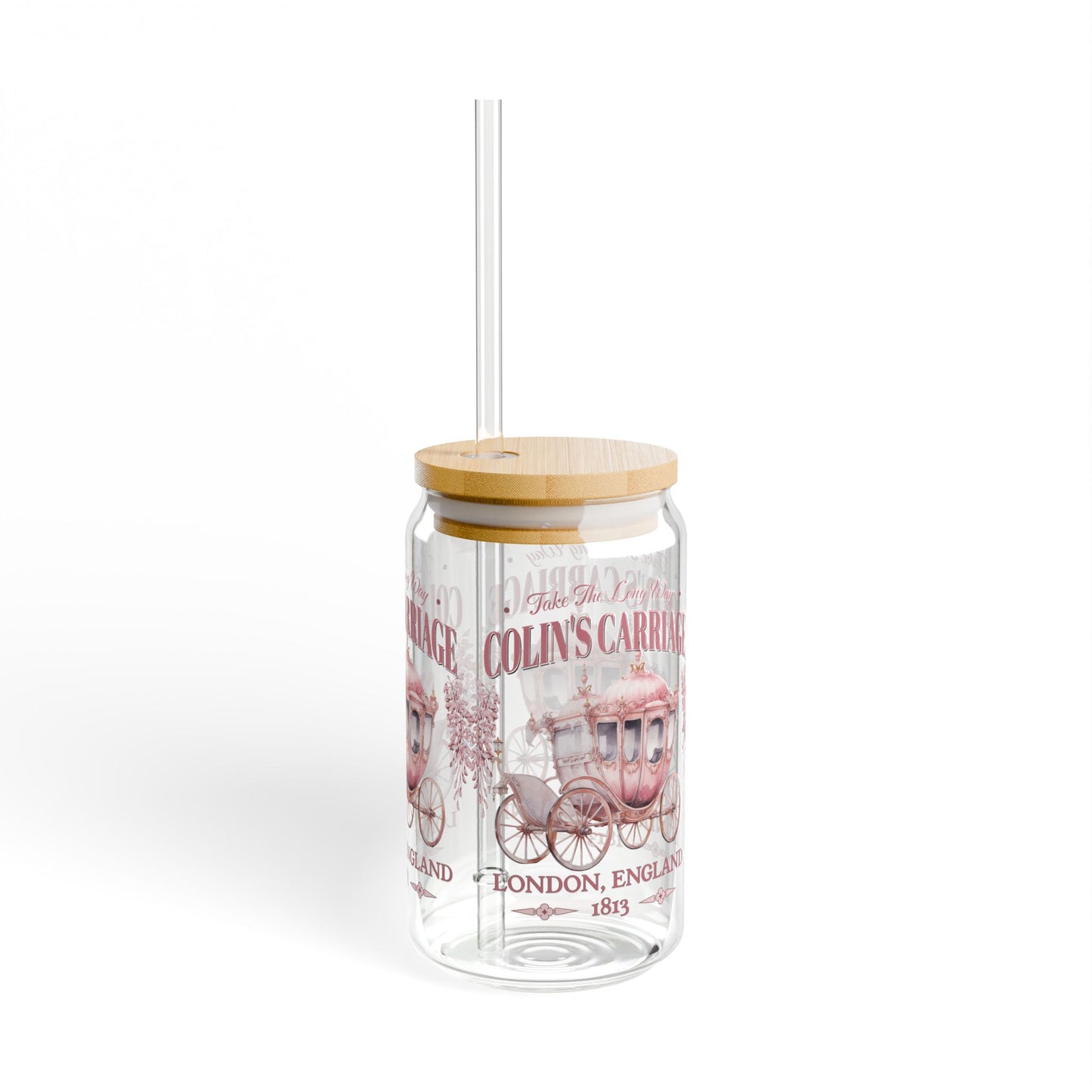 Colins Carriage Ride Sipper Glass Beer Can Tumbler Regency Lovers Gift For Colin Penelope Fan Historical Romance Reader Bookclub Gift BFF Mug Printify