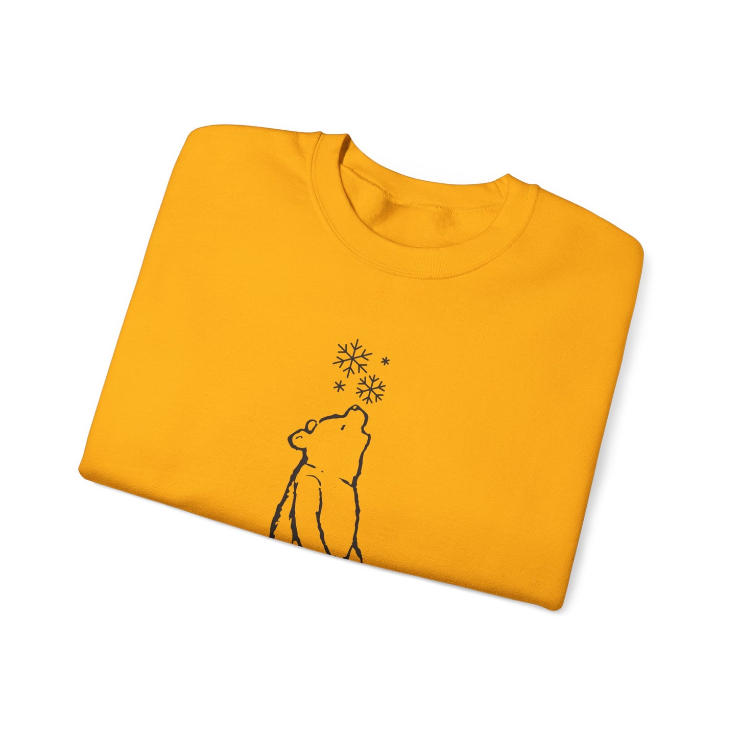 Winnie The Pooh Christmas Sweatshirt, Pooh Bear Holiday Sweater Family Matching Christmas Vacation Shirts, A.A. Milne Shirt Book Lover Gifts Sweatshirt Printify