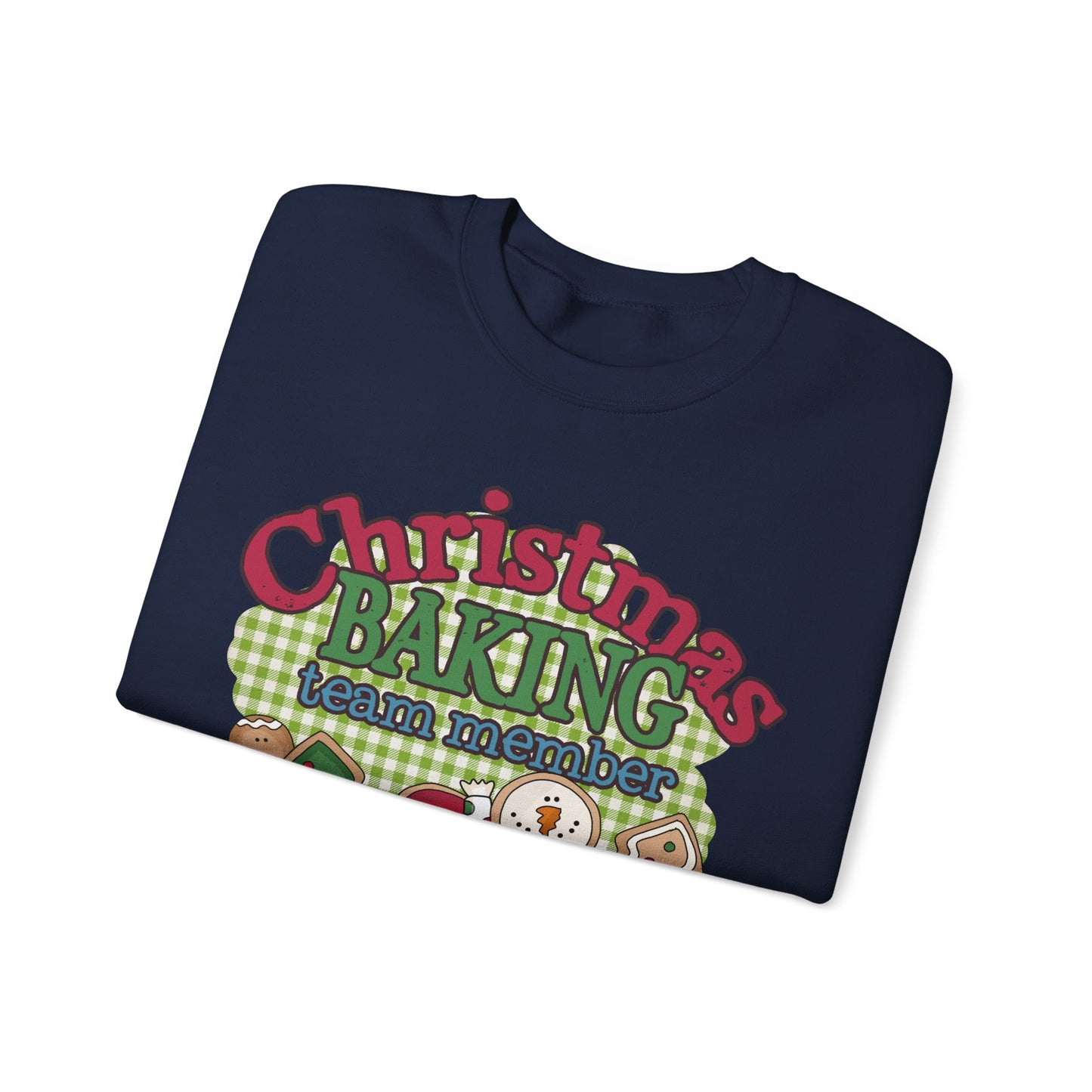 Christmas Baking Team Sweatshirt, Christmas Baking Crew Matching Sweater, Christmas Baking Women's Christmas Shirts, Christmas Cookie Crew Sweatshirt Printify