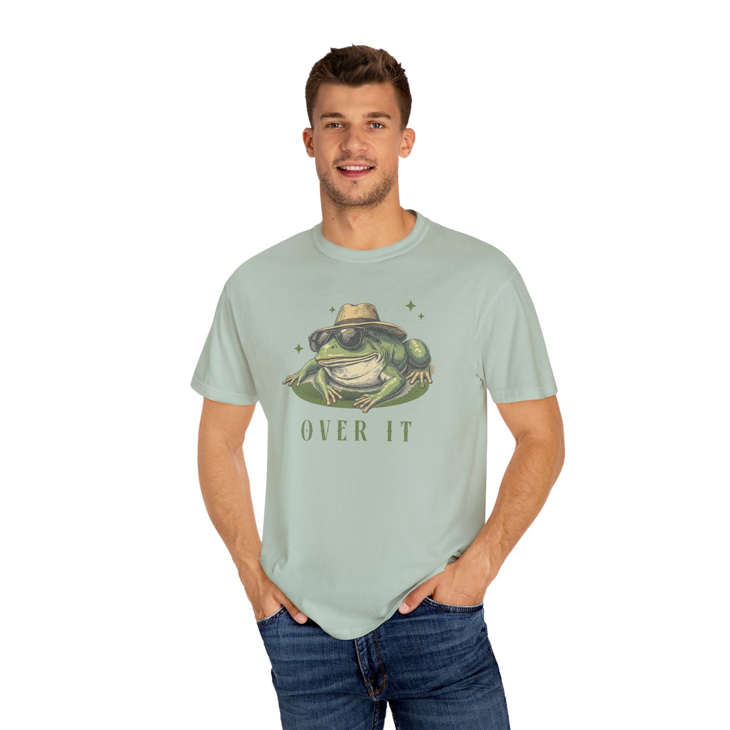 Funny Frog T-Shirt Retro Froggy Meme Shirt Vintage Frog And Toad Aesthetic Frog Lover Gift For Her Over It Vibes Birthday Viral Trendy Shirt T-Shirt Printify