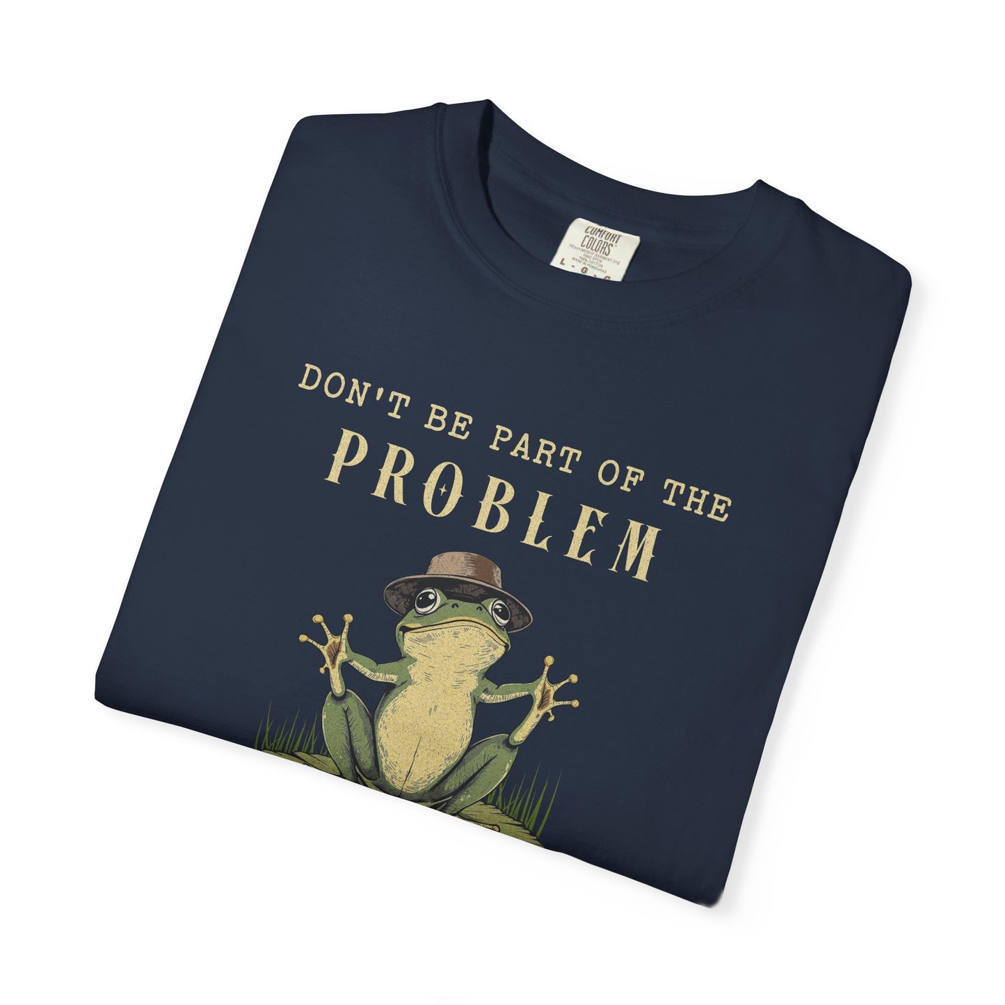 Funny Frog T-Shirt Retro Self Care Froggy Meme Shirt Vintage Frog And Toad Aesthetic Frog Lover Gift For Her Birthday Viral Trendy Shirt