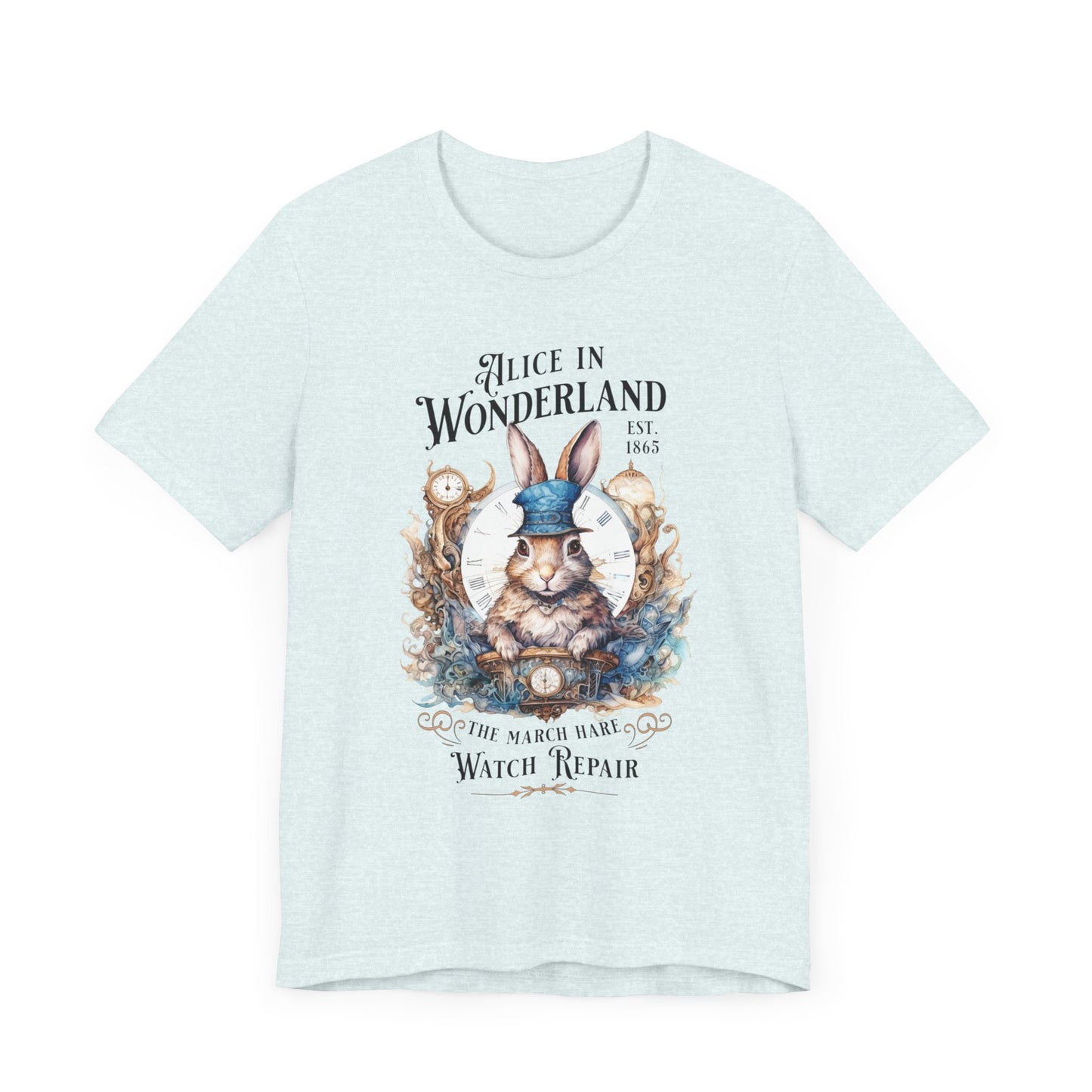 3001 Unisex Jersey Short Sleeve Tee Alice in Wonderland T-Shirt Printify