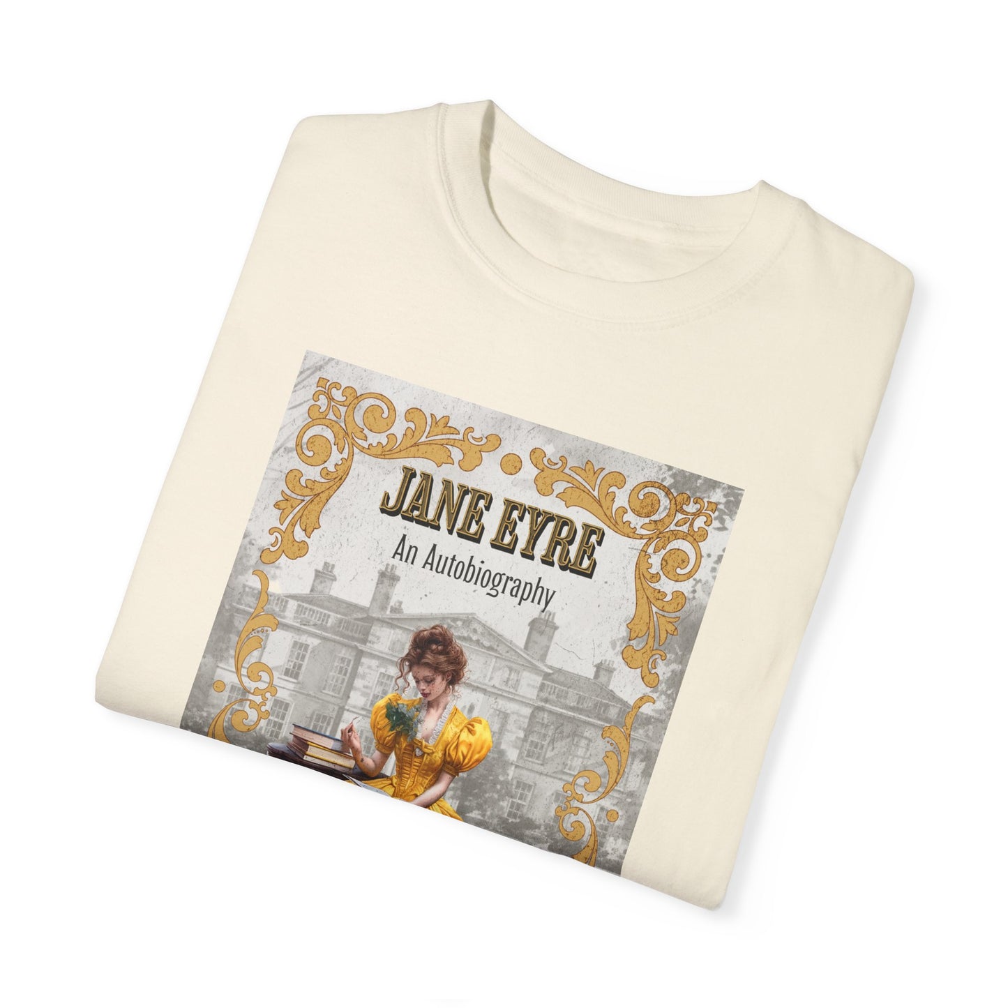 Jane Eyre T-shirt, Charlotte Brontë Historical Romance Comfort Colors Tee, Bookish Literary Brontë Sisters Fan Art Gift for Her, Bookclub T-Shirt Printify