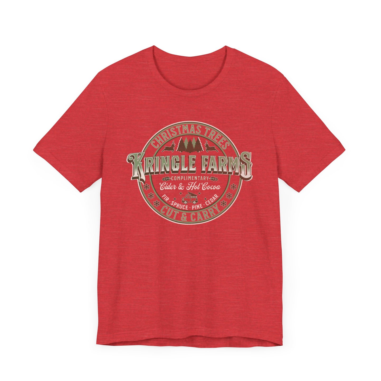 Christmas Tree Farm Shirt, Family Holiday Tradition Tree Cutting Shirt, Family Christmas Vacation Shirts, Christmas Tree Decorating Shirts T-Shirt Printify