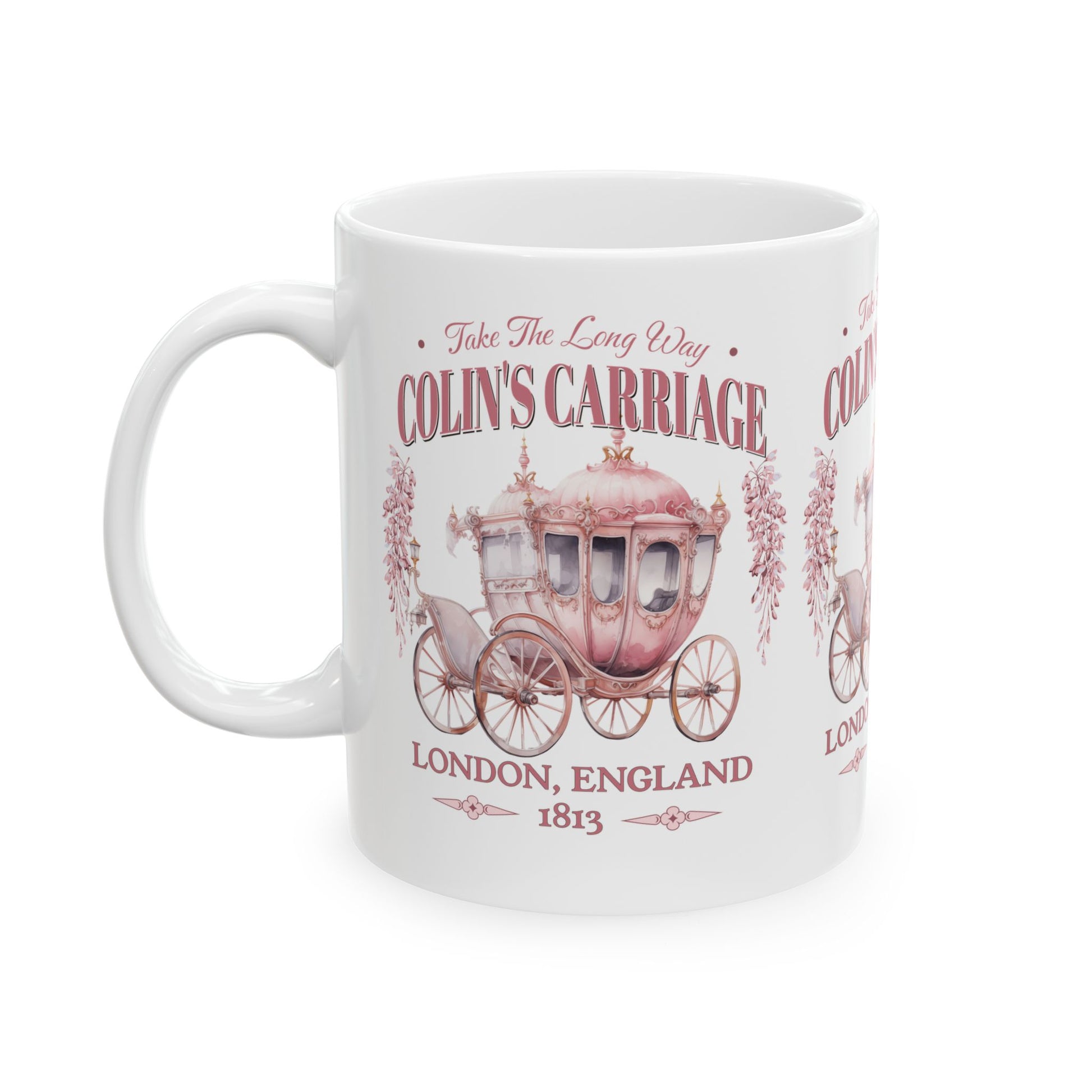 Colins Carriage Club Mug Regency England Ton Society Gift For Bridgeton Fan Historical Drama Penelope Romance Reader Gift Bookclub Gift Mug Printify 11oz