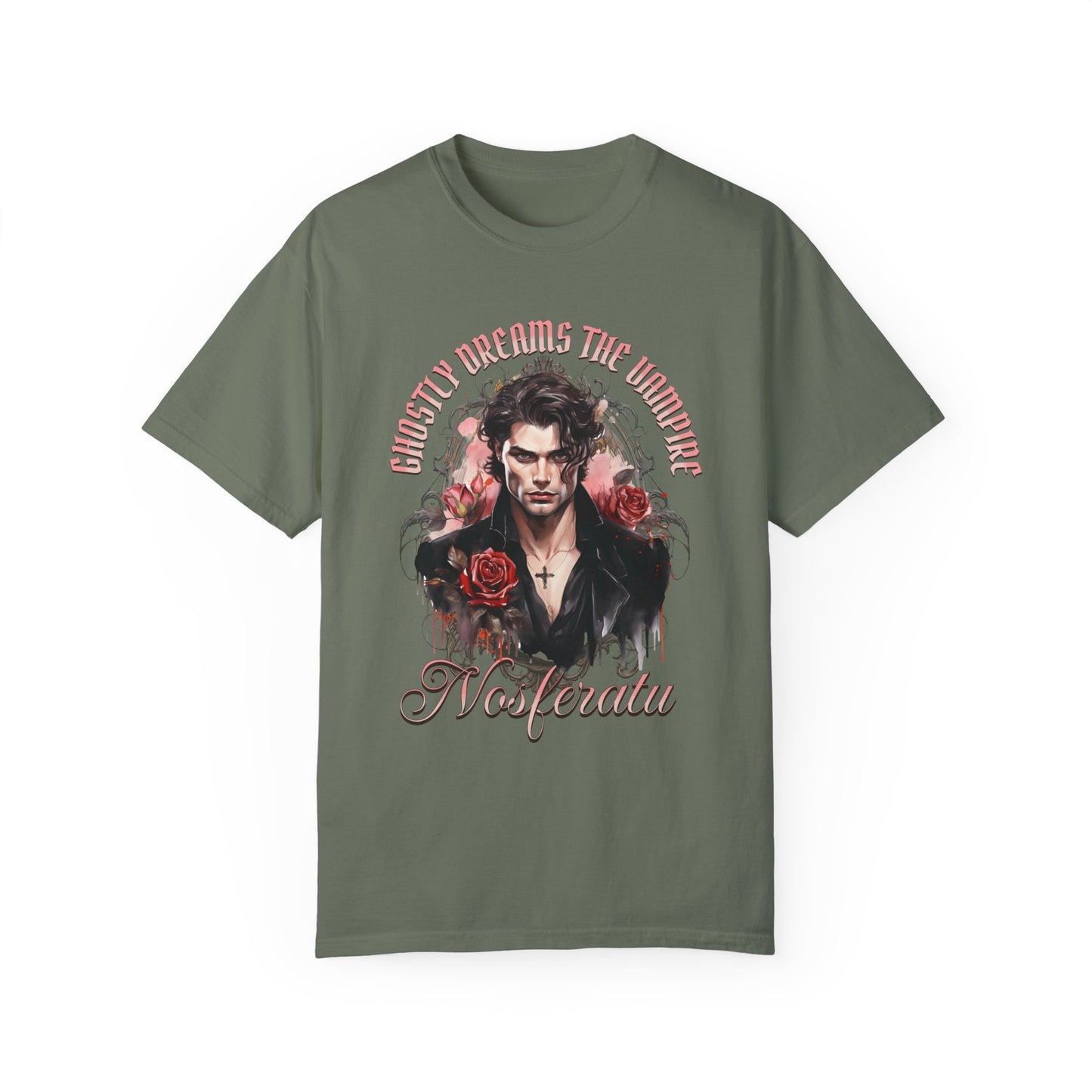 Vampire Nosferatu TShirt Dark Romance Gift For Vampire Lovers Mystic Falls Shirt Halloween Gift For Her Party Paranormal Romance Reader Gift T-Shirt Printify