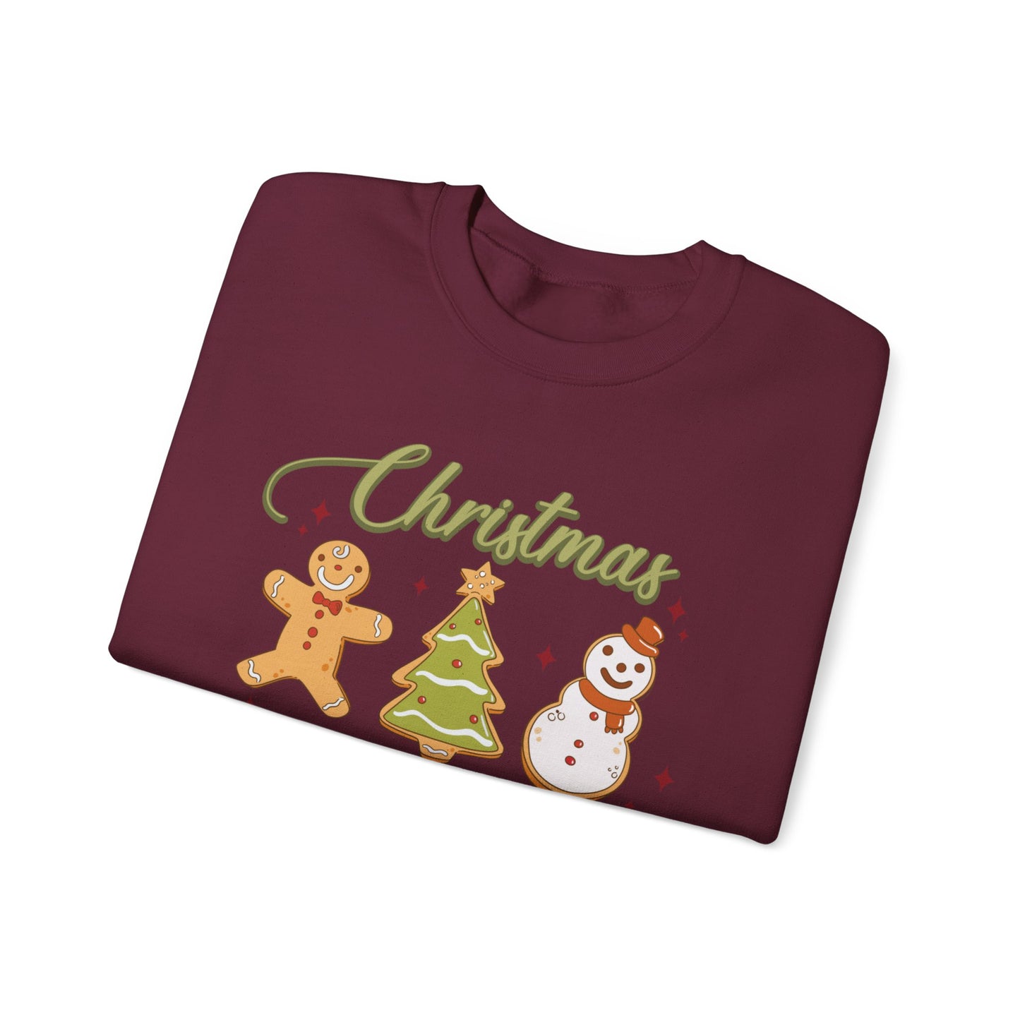 Christmas Baking Crew Sweatshirt, Christmas Baking Team Matching Sweater, Christmas Baking Women's Christmas Shirts, Christmas Cookie Crew Sweatshirt Printify
