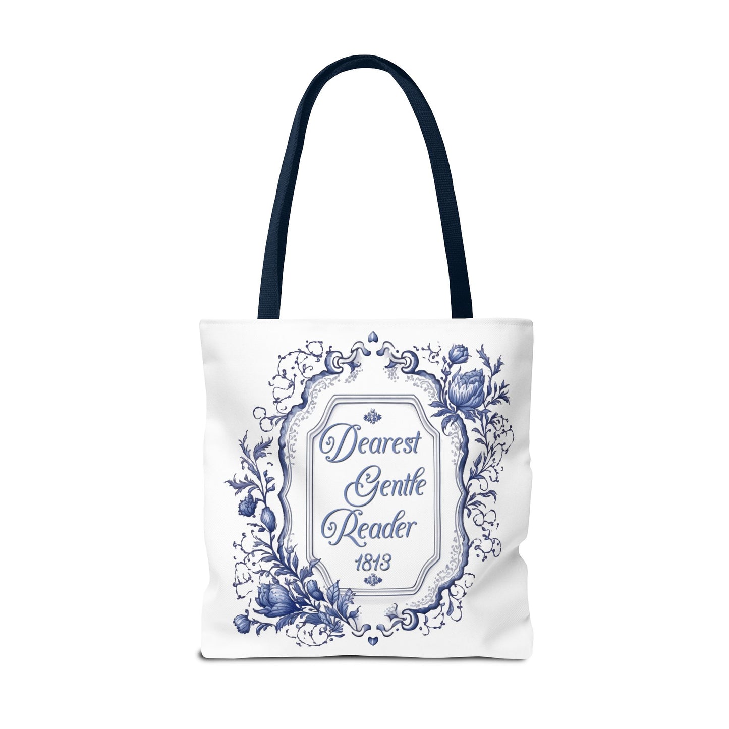 Dearest Gentle Reader Tote Bag Regency England Ton Society Papers Gift For Bridgeton Fan Historical Drama Romance Reader Gift Bookclub Gift Bags Printify