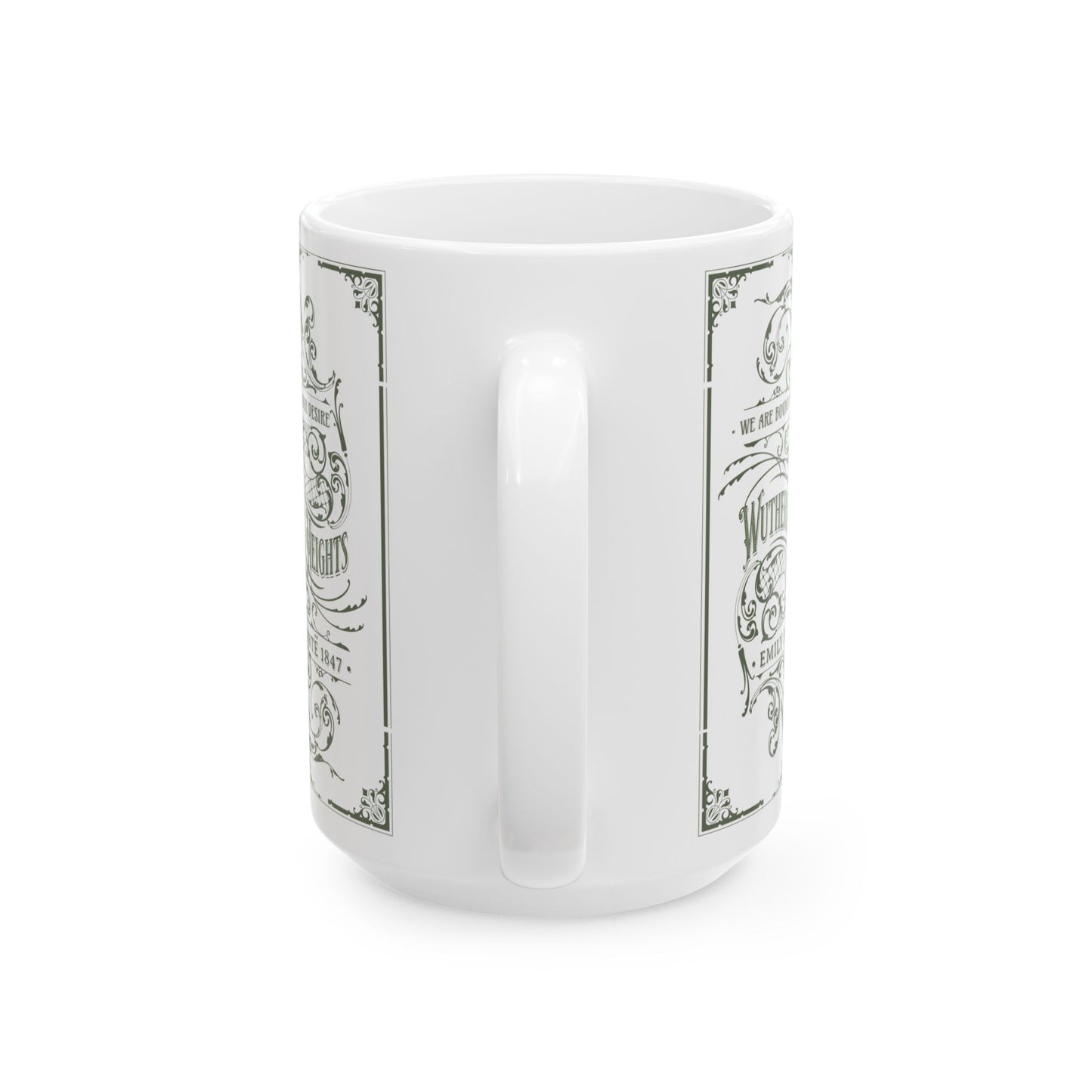 Wuthering Heights Coffee Mug Emily Brontë Historical Romance Reader Gift For BFF Bookish Literary Gift, Heathcliffe Catherine Bookclub Gift Mug Printify