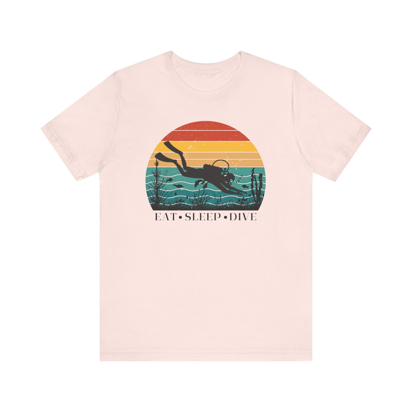 Scuba Diving Gift, Scuba Diving Shirt, Scuba Diver Gift, Diver TShirt, Gifts For Scuba Divers, Ocean Scuba Diving Shirt, Ocean Life Gear T-Shirt Printify Soft Pink XS