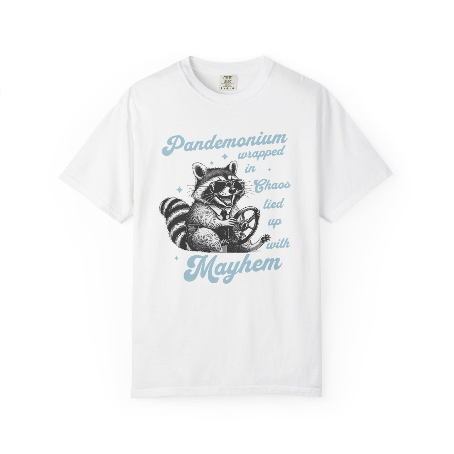 Retro Funny Sarcastic Racoon Lover T-Shirt Trash Panda Funny Animal Lover Shirt Unique Gift for Animal Lovers Viral Trendy Gift For Birthday T-Shirt Printify White S