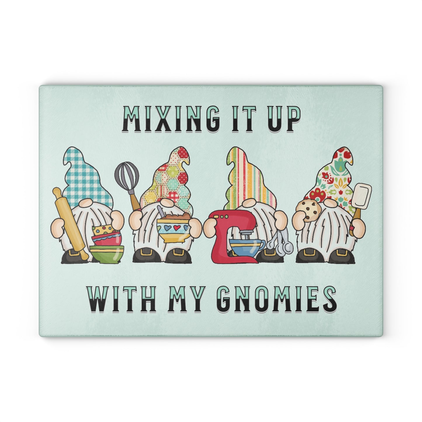 Charcuterie Board, Cute Gnome Cutting Board, House Warming, Wedding, Shower, Host Gift, Gift for Mom, Grandma, Chopping or Serving Board, Home Decor Printify
