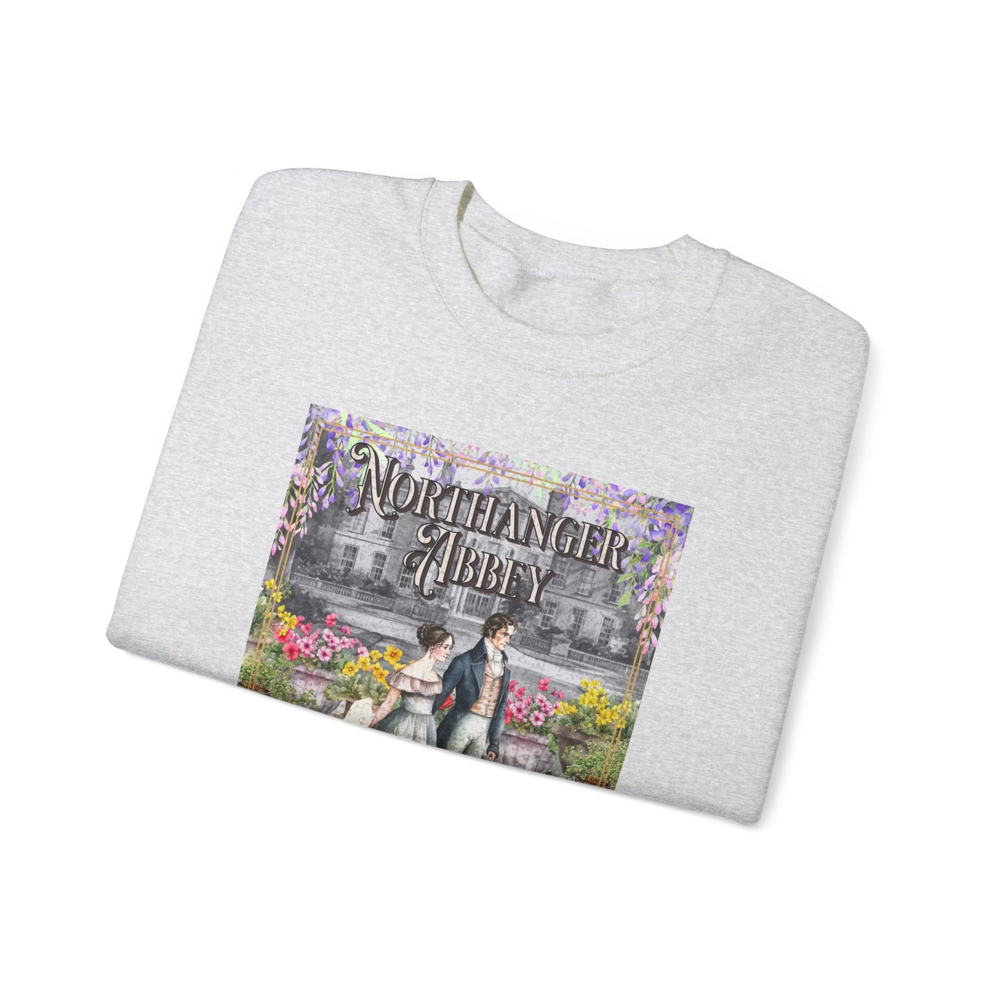 Jane Austen Sweatshirt, Northanger Abbey Historical Romance Sweater, Bookish Literary Jane Austen Fan Art Gift, Gift for Her, Bookclub Shirt Sweatshirt Printify