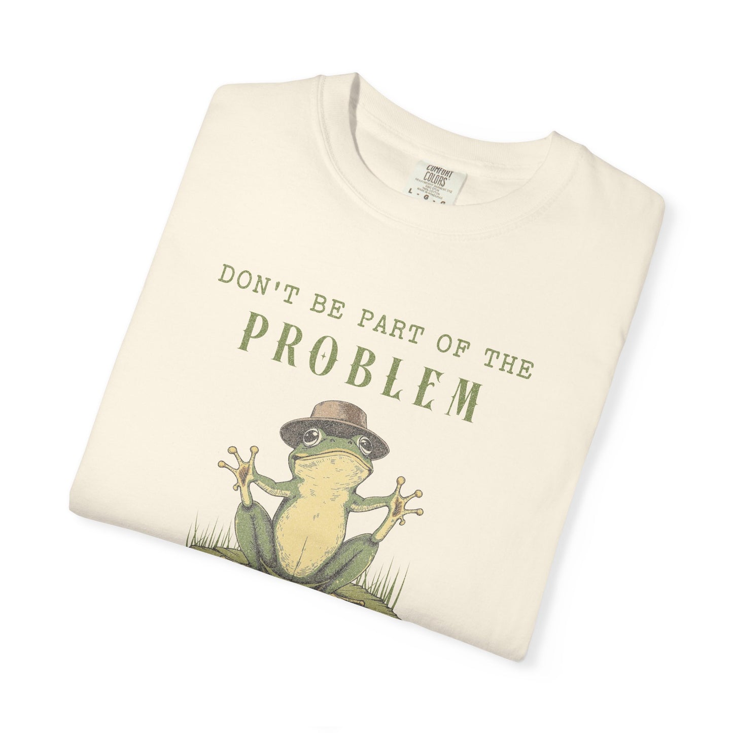 Funny Frog T-Shirt Retro Froggy Meme Shirt Vintage Frog And Toad Aesthetic Frog Lover Gift For Her Calm Vibes Birthday Viral Trendy Shirt T-Shirt Printify