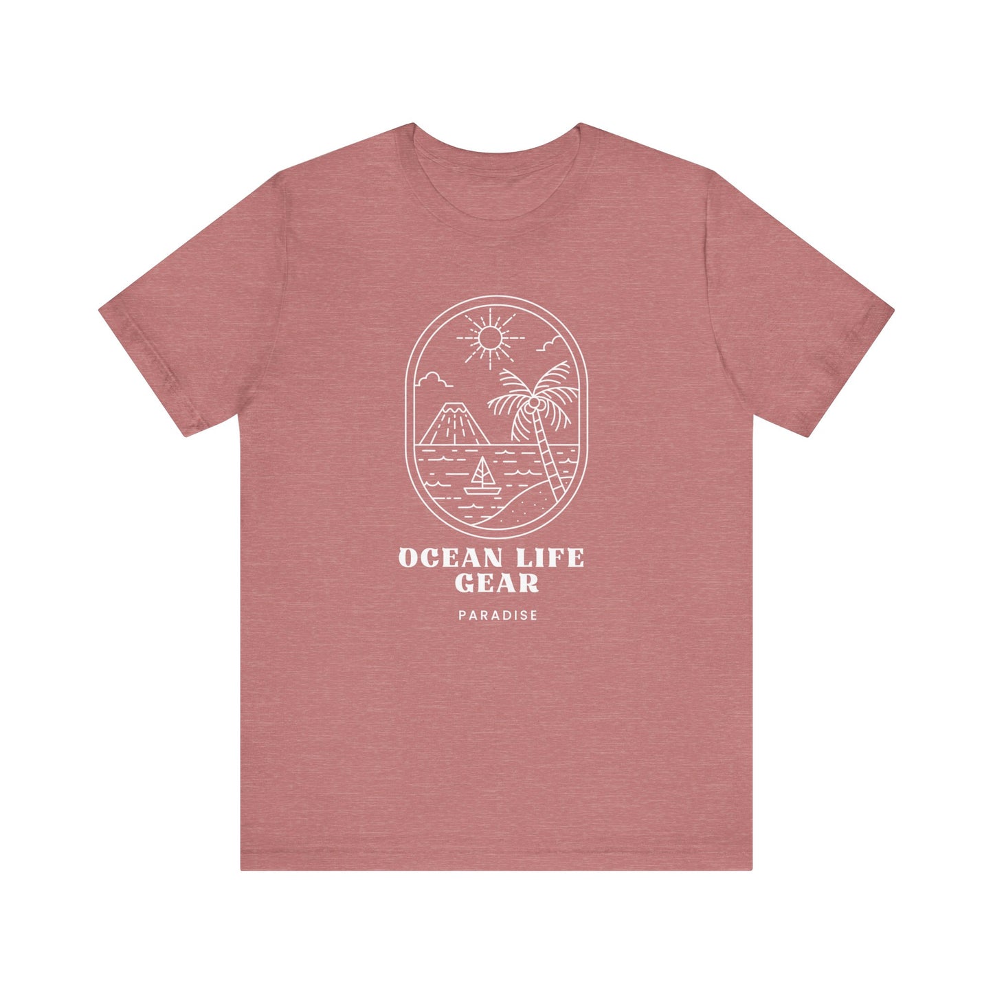 Scuba Diving Gift, Snorkel Tee, Scuba Diving Shirt, Scuba Diver Gift, Ocean Lover TShirt, Gifts For Snorkeler Scuba Divers, Ocean Life T-Shirt Printify Heather Mauve XS