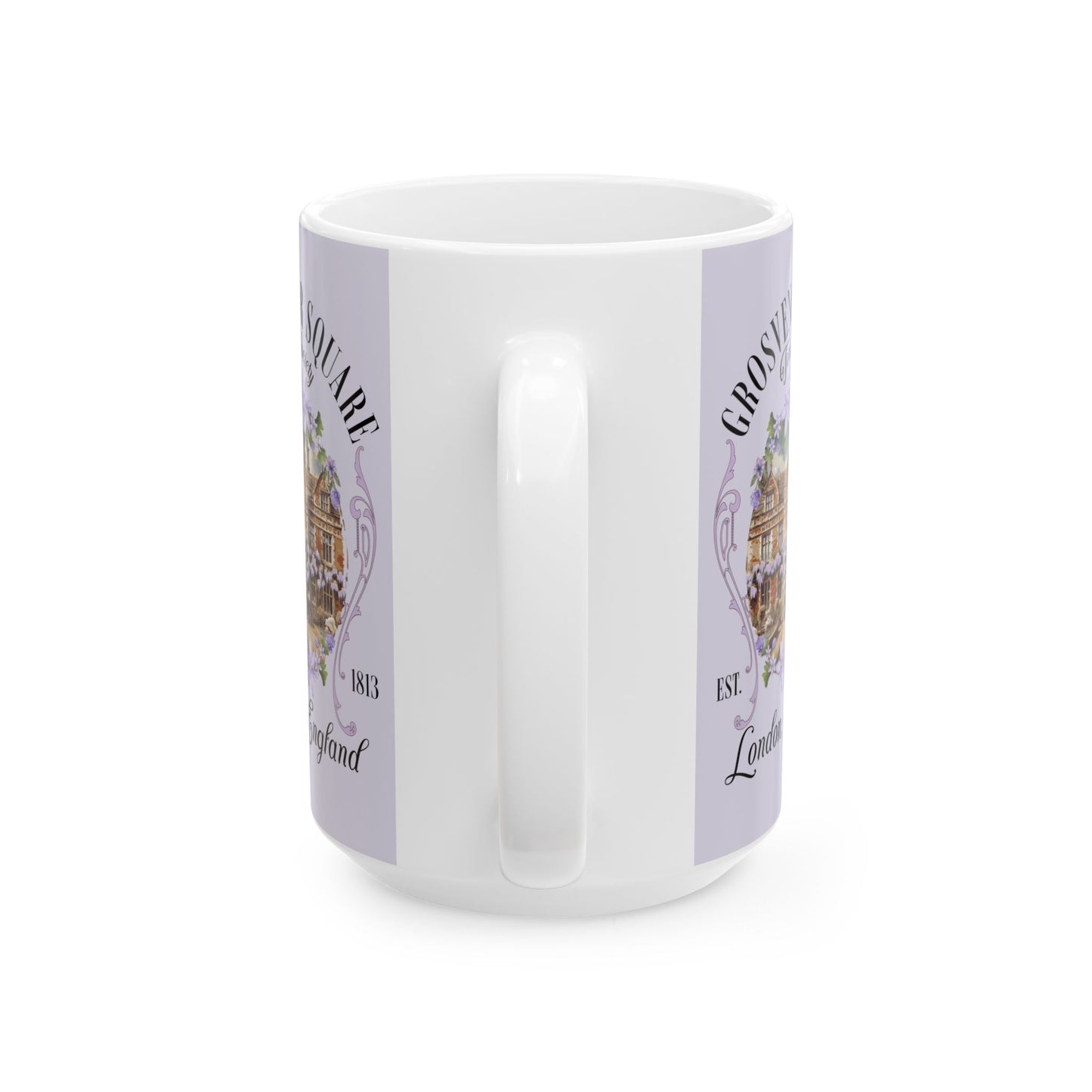Grosvenor Square Mayfair Coffee Mug Regency England Ton Society Galla Gift Fan Of Historical Drama Romance Reader Gift Bookclub Gift For BFF Mug Printify