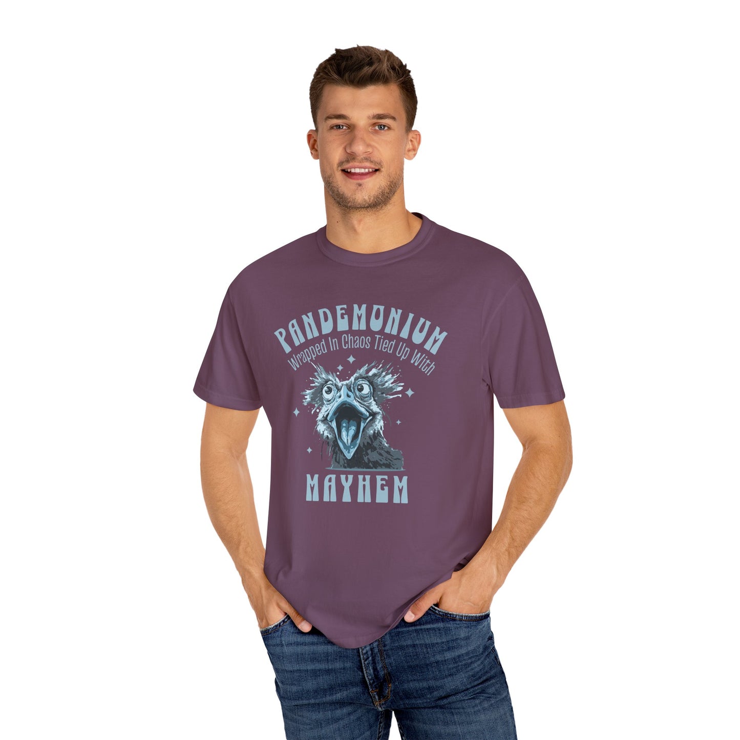 Retro Funny Crazy Chicken T-Shirt Farmer Shirt Animal Lover Shirt Unique Gift for Farm Animal Lovers Viral Trendy Gift For Birthday