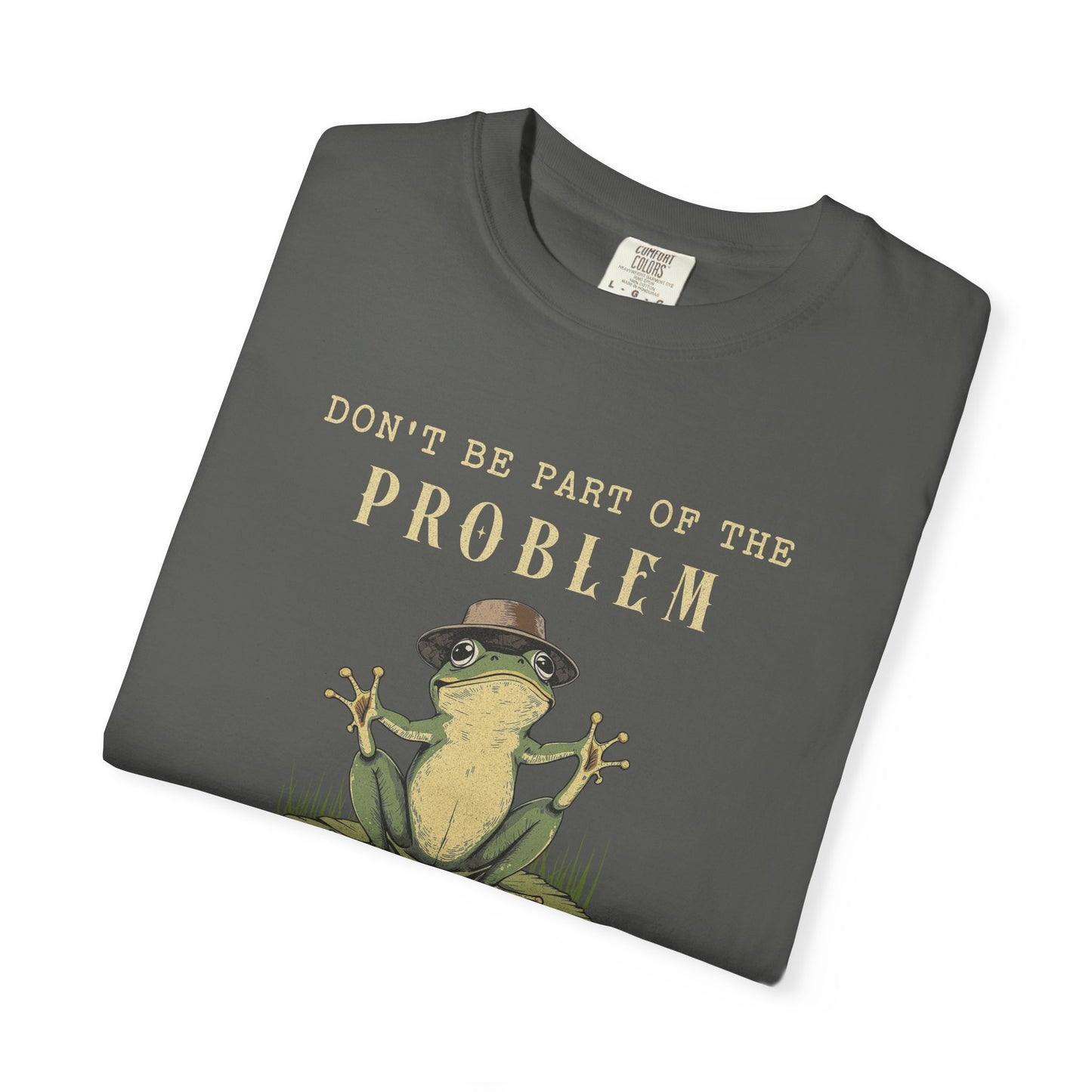 Funny Frog T-Shirt Retro Self Care Froggy Meme Shirt Vintage Frog And Toad Aesthetic Frog Lover Gift For Her Birthday Viral Trendy Shirt T-Shirt Printify