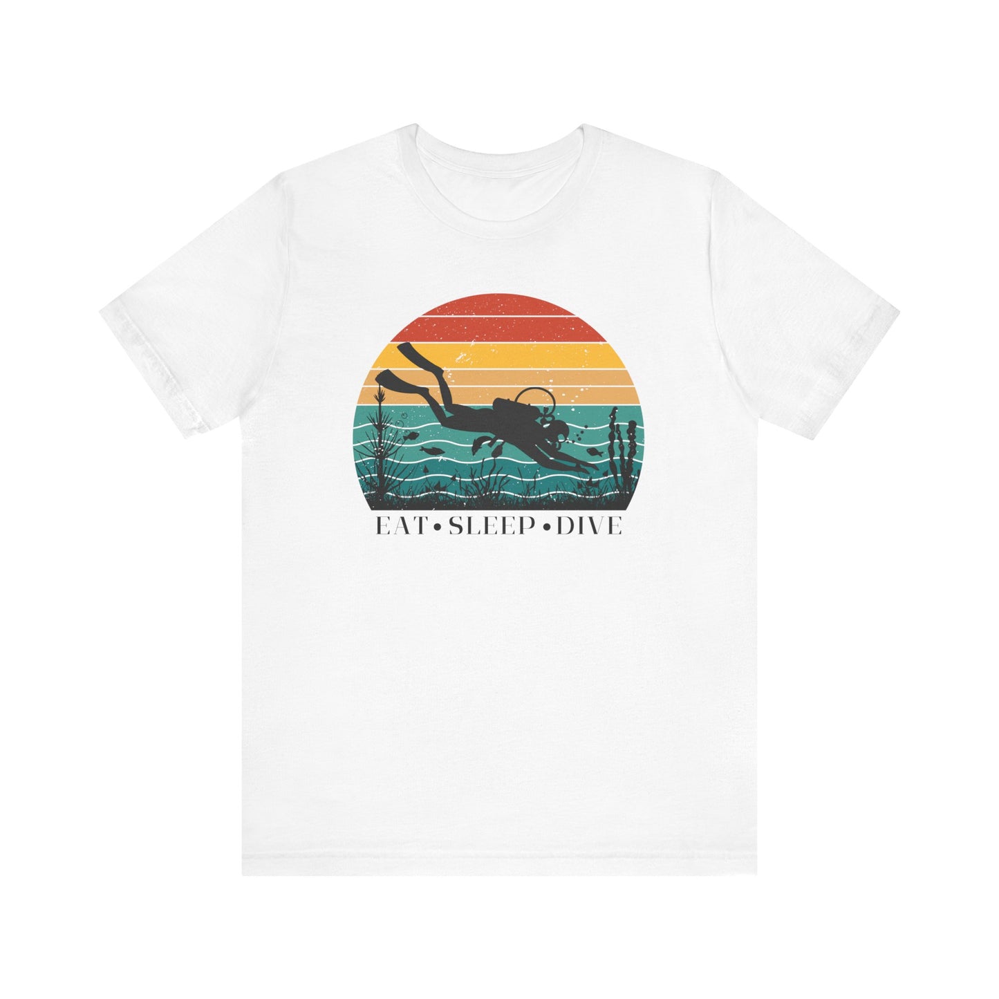 Scuba Diving Gift, Scuba Diving Shirt, Scuba Diver Gift, Diver TShirt, Gifts For Scuba Divers, Ocean Scuba Diving Shirt, Ocean Life Gear T-Shirt Printify White XS