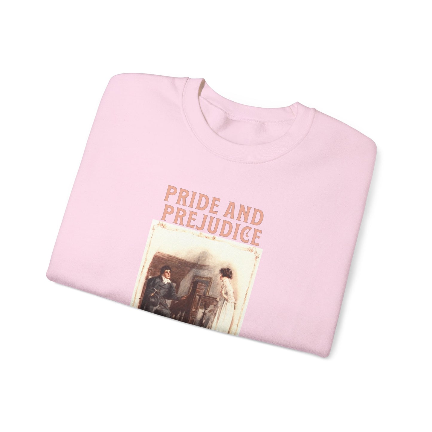 Jane Austen Sweatshirt, Pride & Prejudice Historical Romance Sweater, Bookish Literary Jane Austen Fan Art, Gift for Her, Bookclub Shirt Sweatshirt Printify