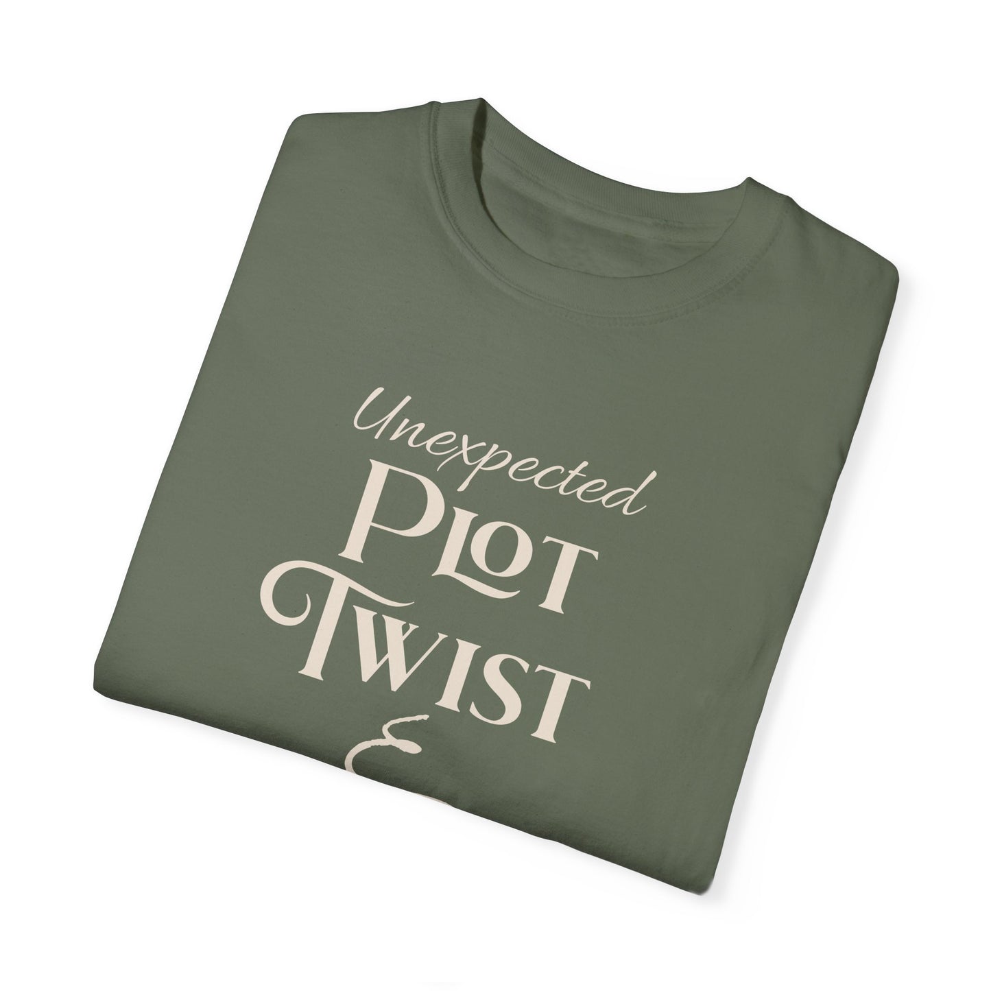 Plot Twist T-Shirt Author Shirt Pregnancy Announcement For Expecting Blog Writers Journalists Gift For Her Baby Shower Gift Baby Reveal T-Shirt Printify