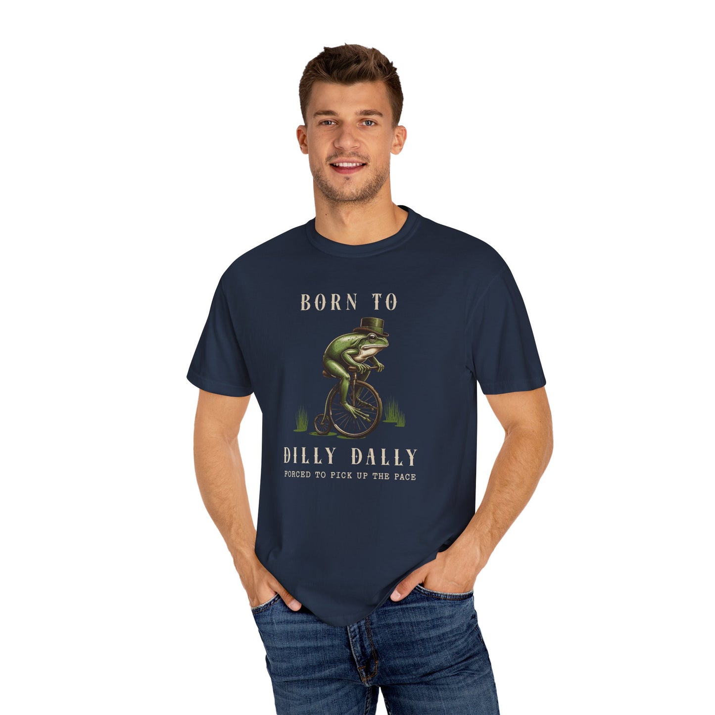 Dilly Dally Frog T-Shirt Retro Vibes Froggy Meme Shirt Vintage Frog And Toad Aesthetic Frog Lover Gift For Her Birthday Viral Trendy Shirt