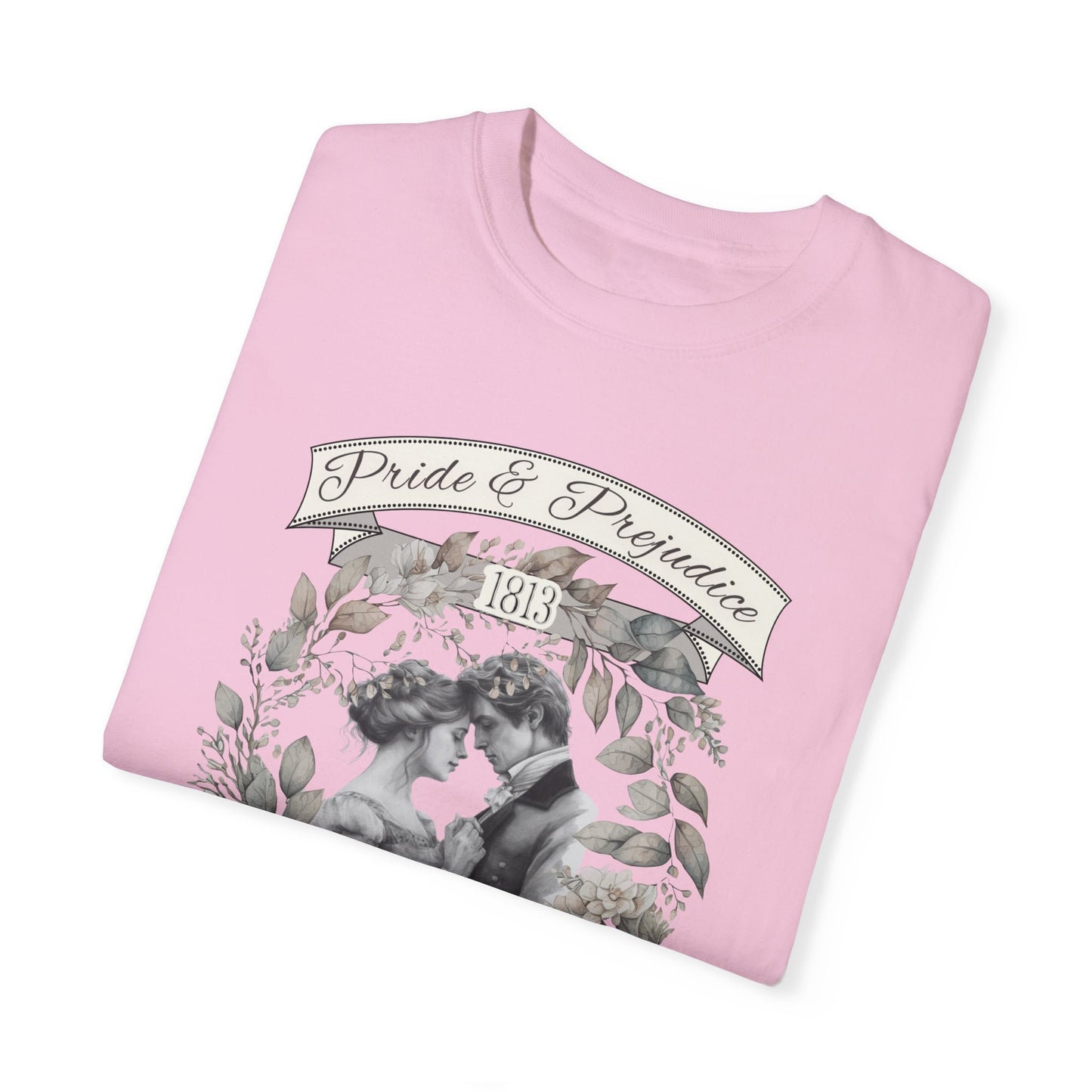 Pride and Prejudice T-Shirt Jane Austen Historical Romance Reader T-Shirt Printify
